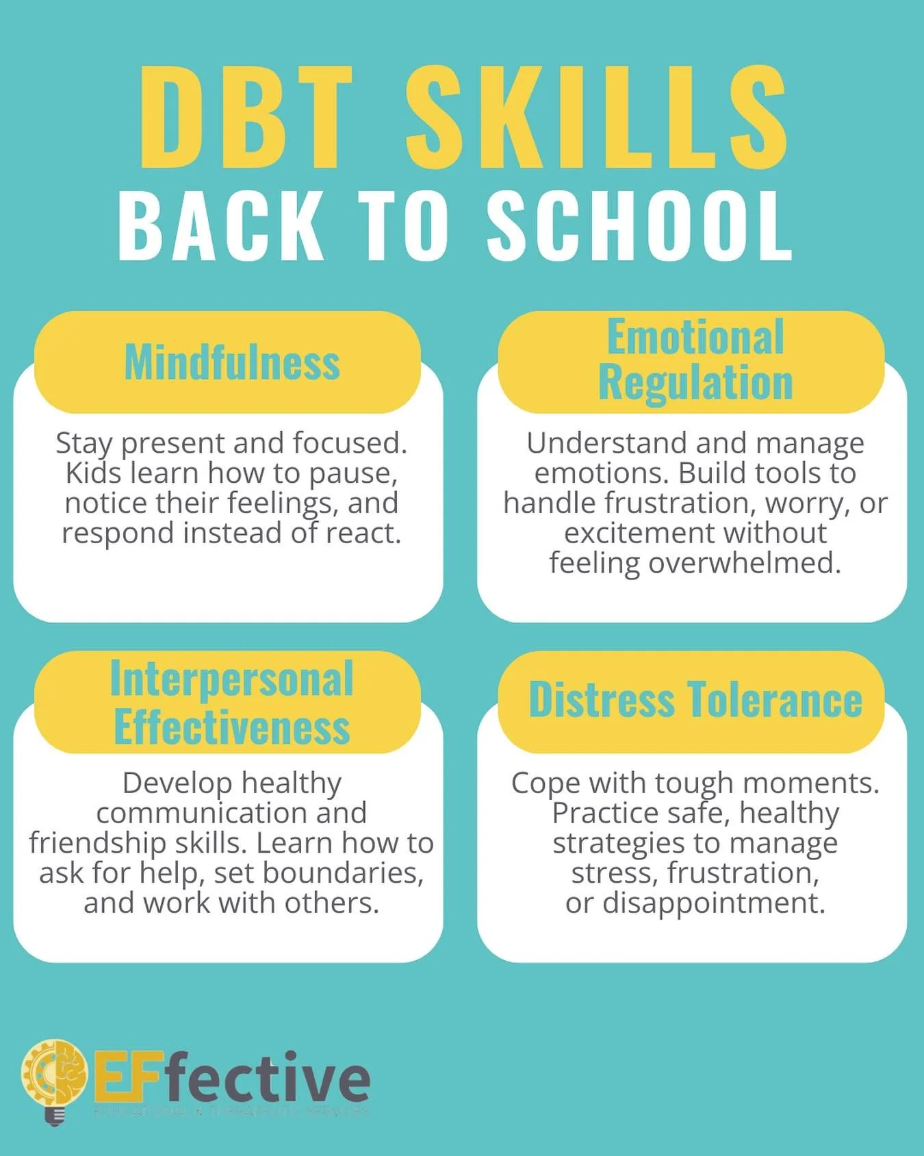 At Effective Services, our focus on DBT skills give children the tools to stay calm, connected, and confident. Visit our website at effective-services.com to learn more!