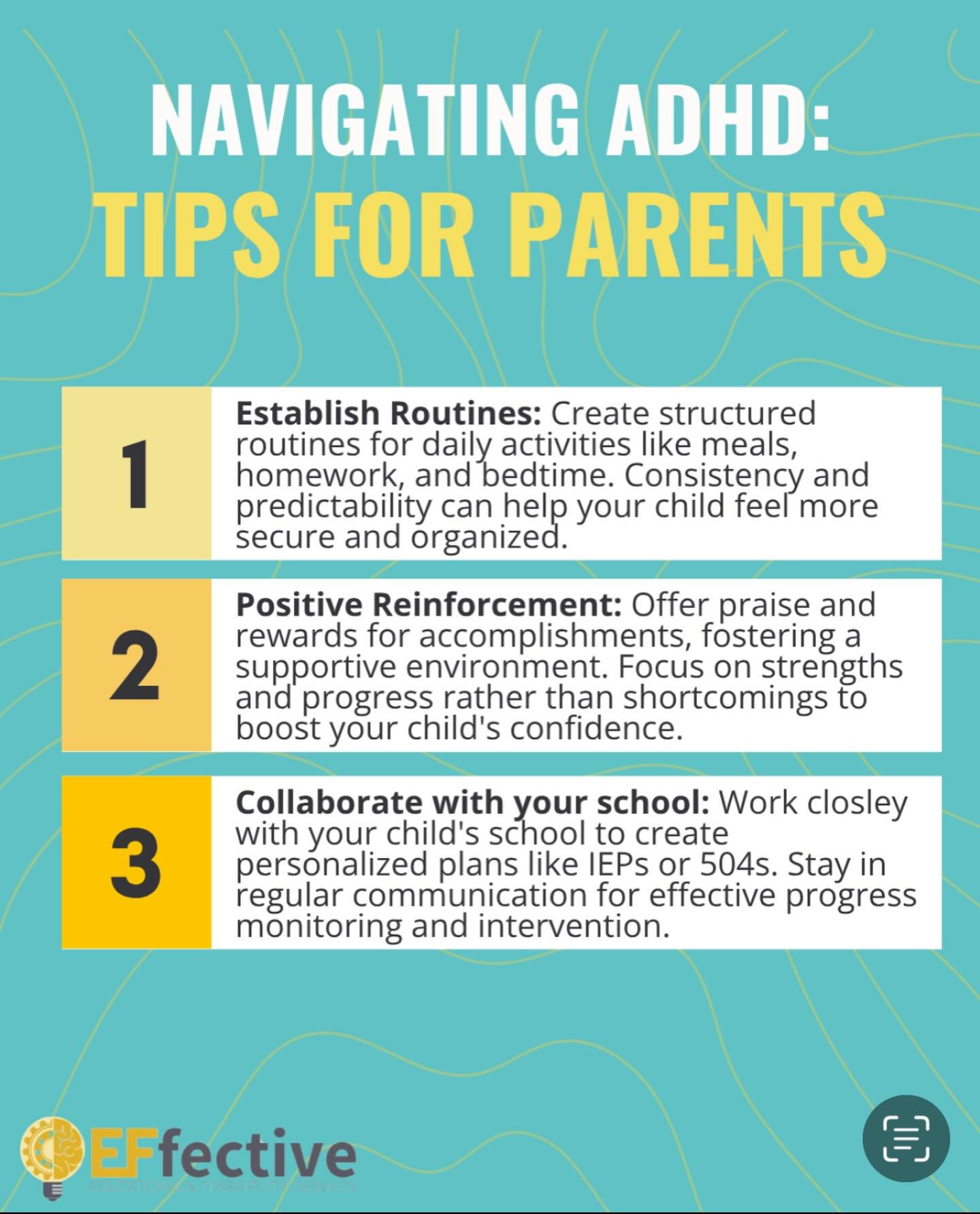 Parenting a child with ADHD can feel overwhelming&mdash;but structure, encouragement, and collaboration can make all the difference. Here are 3 practical tips to help your child thrive: Establish predictable routines, use positive reinforcement, part