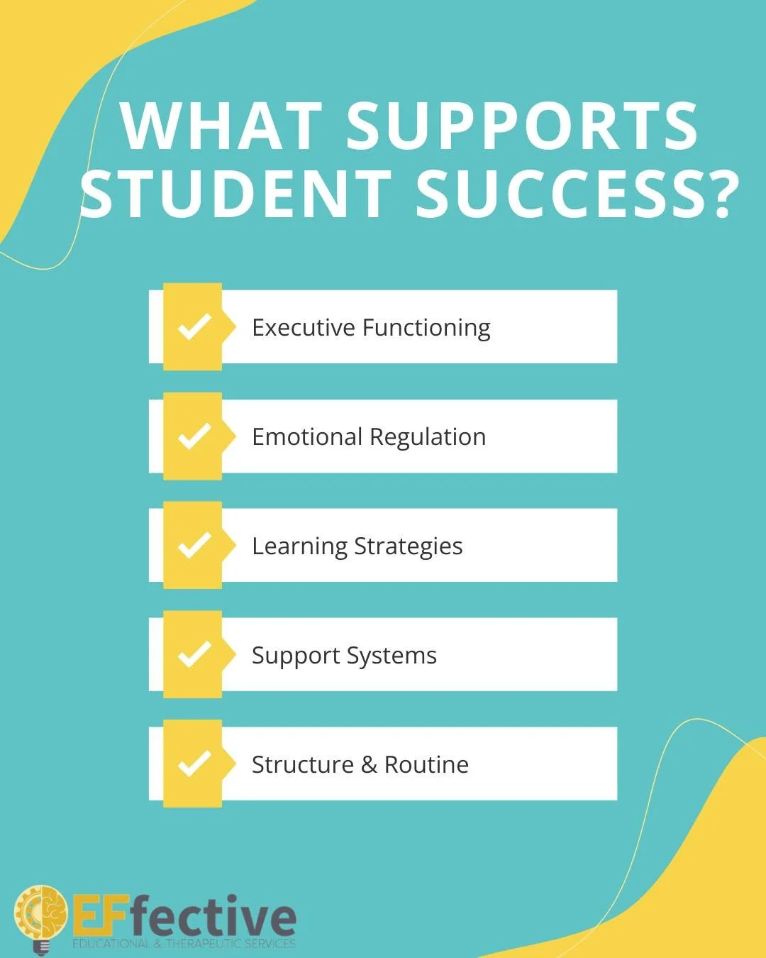 Student success is shaped by more than academic ability alone. Executive functioning, emotional regulation, learning strategies, support systems, and consistent structure can all influence how students engage, learn, and grow. When multiple supports 