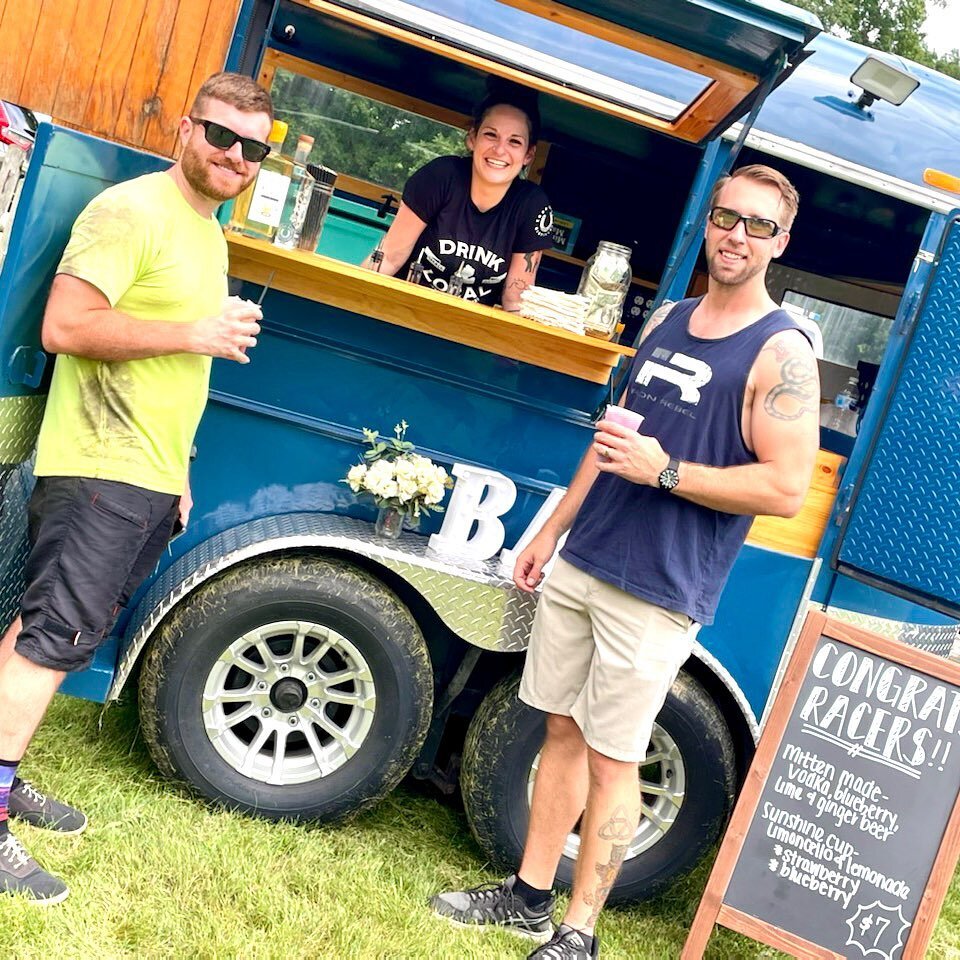 A fun day serving up cocktails for the Iron Shoe Distillery Lawless 50 mountain bike race! Also happy to have our friends from @el.amigo.pepe serving up tasty eats out of their food truck. Great day and a huge thank you to everyone who came out! @nim