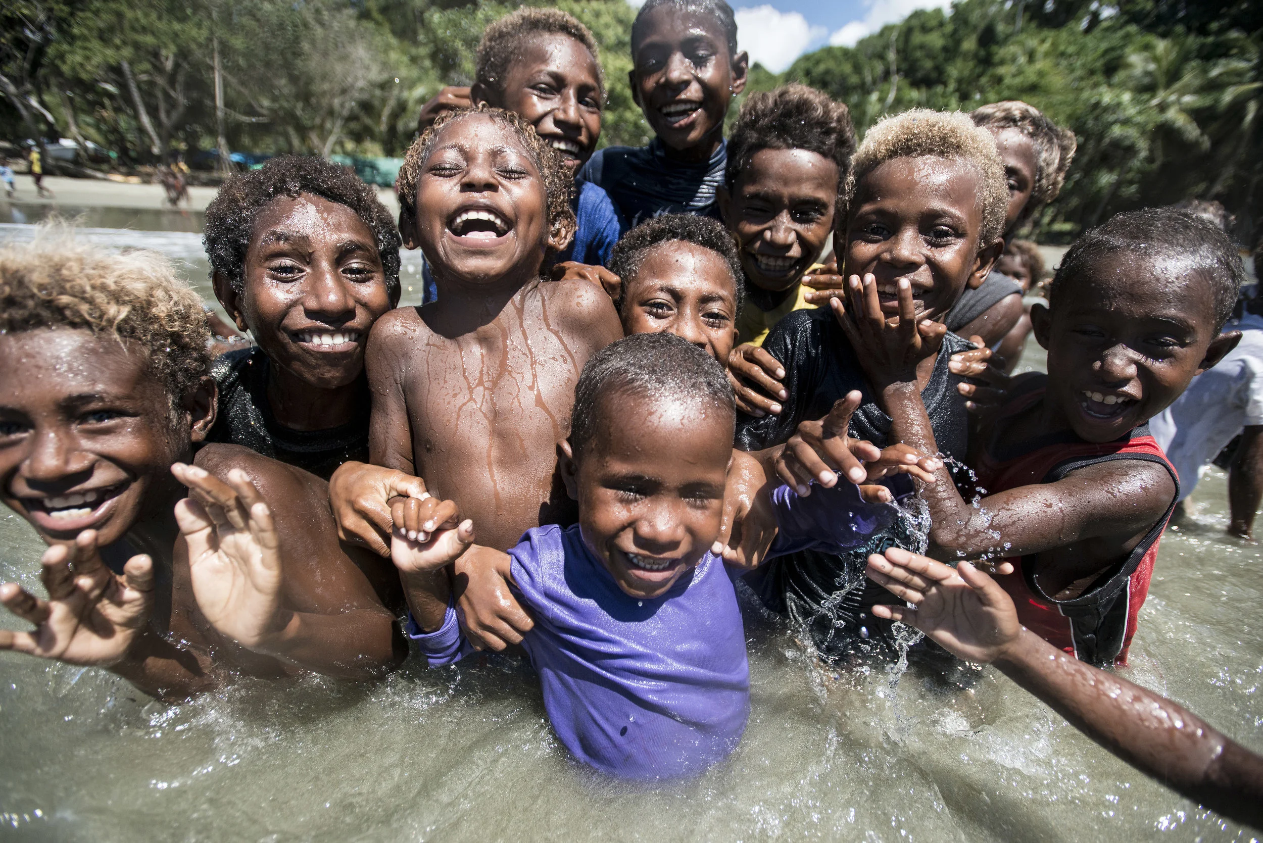 Dandan Care Centre, Kadovar volcano emergency response. East Sepik, PNG. 2018.