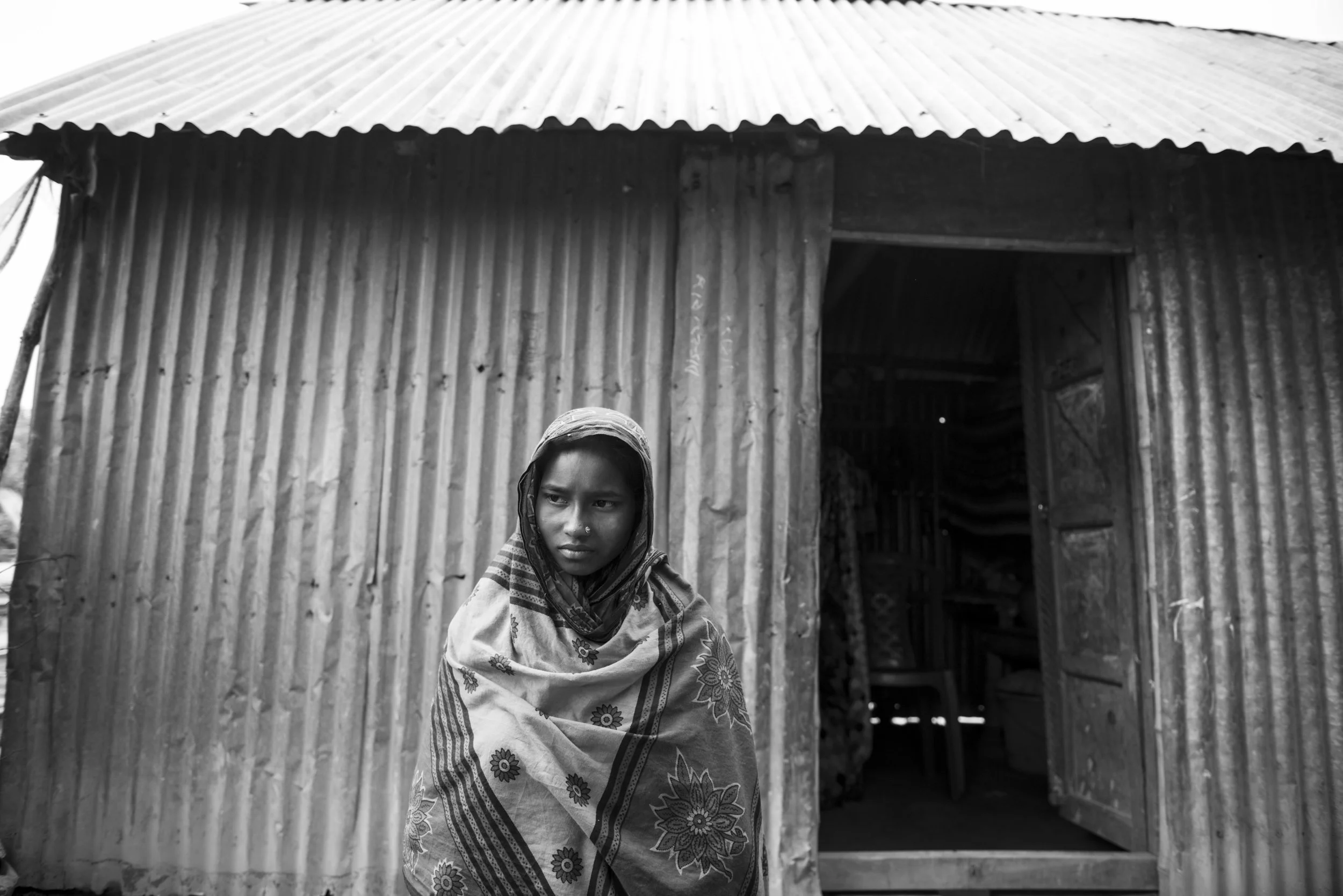 Early marriage project, Daulatdia brothel. Bangladesh. 2014.