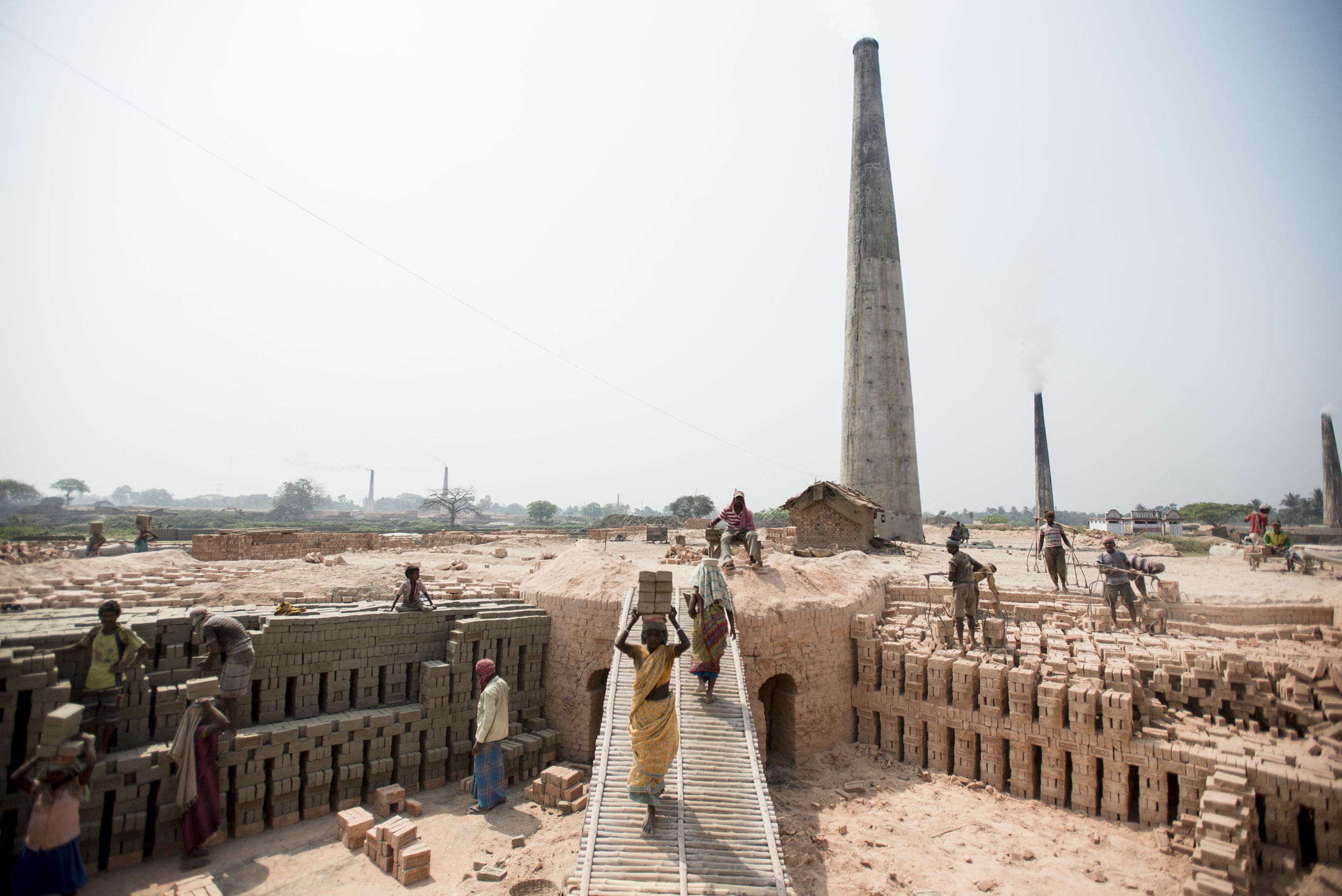  Brick kilns outside Kolkata. India. 2015. 