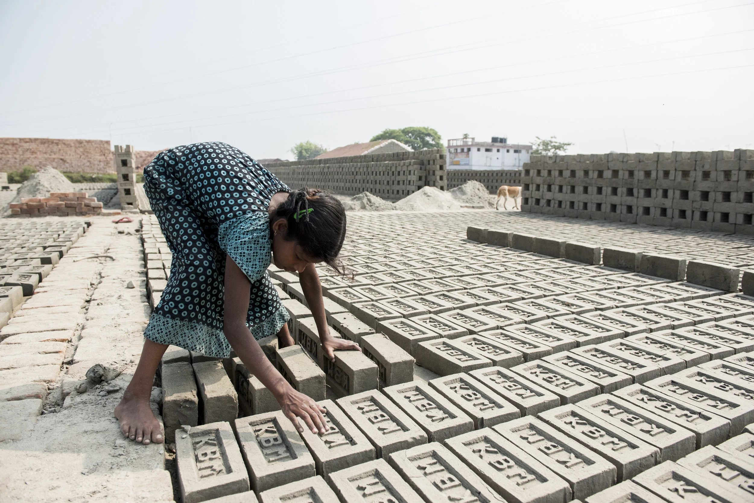 Brick kilns outside Kolkata. India. 2015.