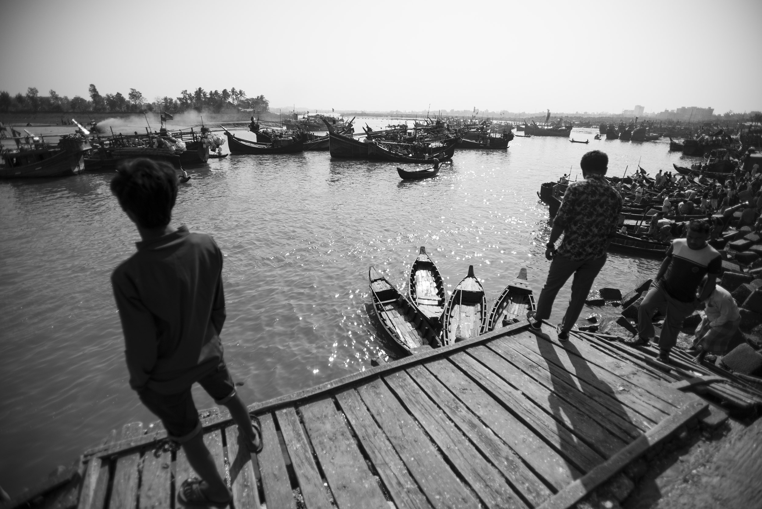  Cox’s Bazar harbour. Bangladesh. 2018. 