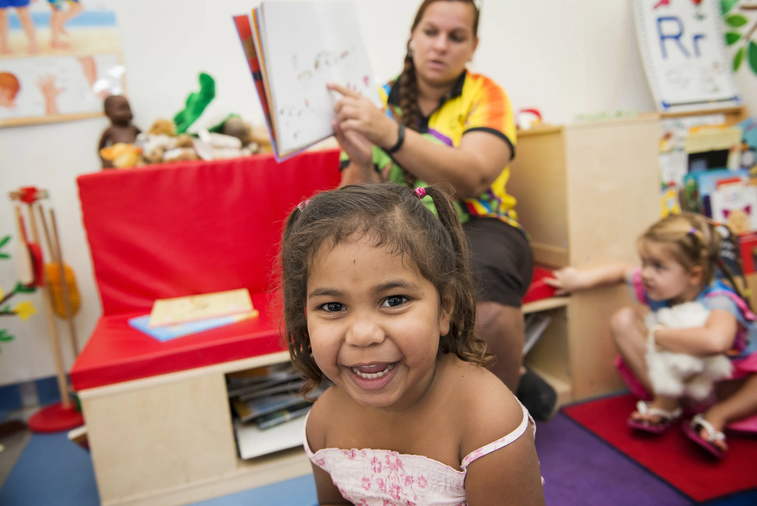 Early Childhood program. East Kimberly, Western Australia. 2015.
