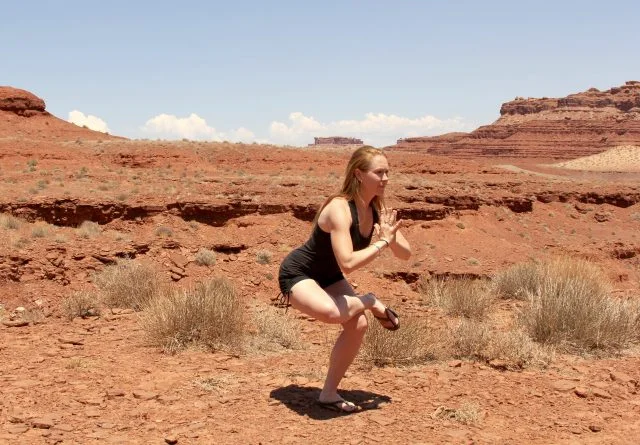 roadside yoga