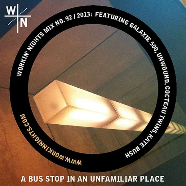 92: A BUS STOP IN AN UNFAMILIAR PLACE
