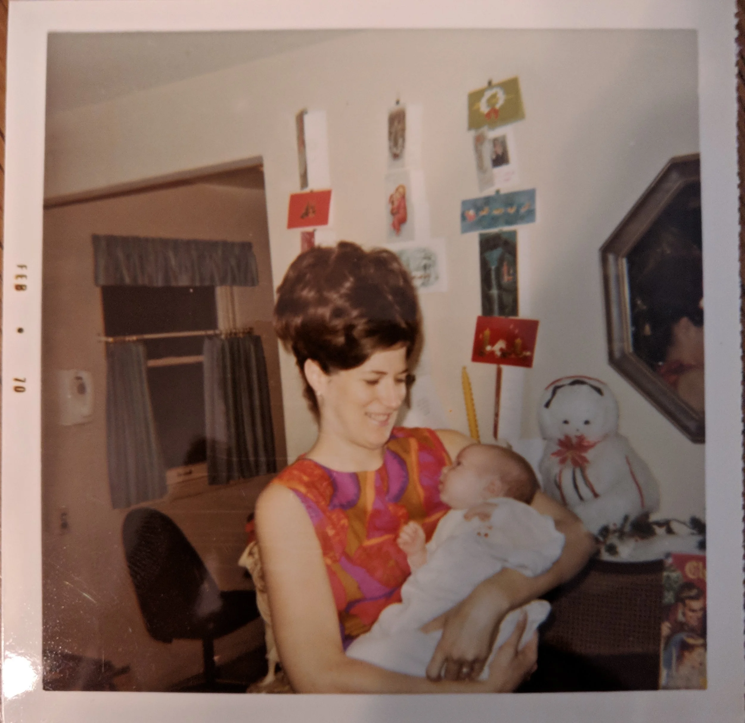 Picture of me with my mom, when I was 3 months old. Thank you mom, for everything!
