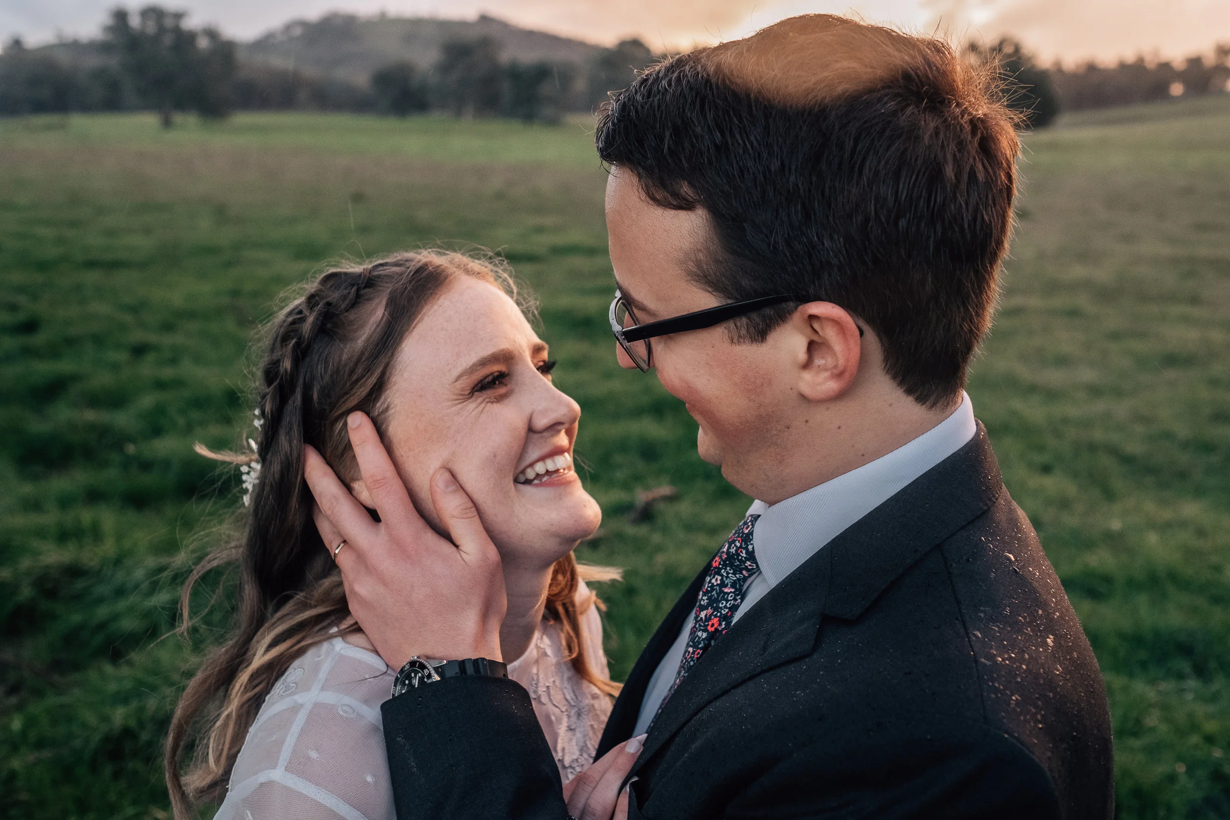 mornington peninsula bride and wedding day