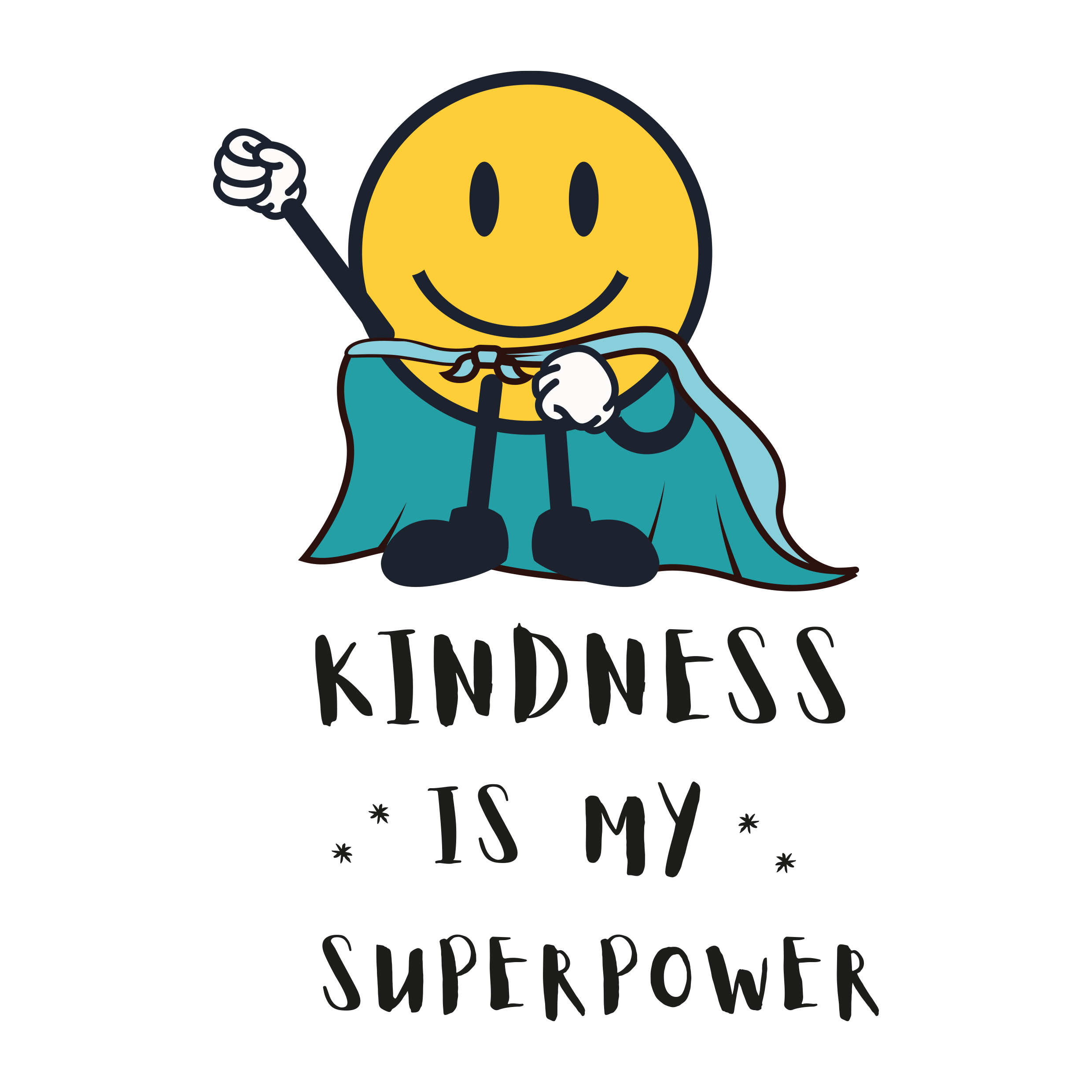 Kindness Is My Superpower T Shirt — The Confetti Foundation