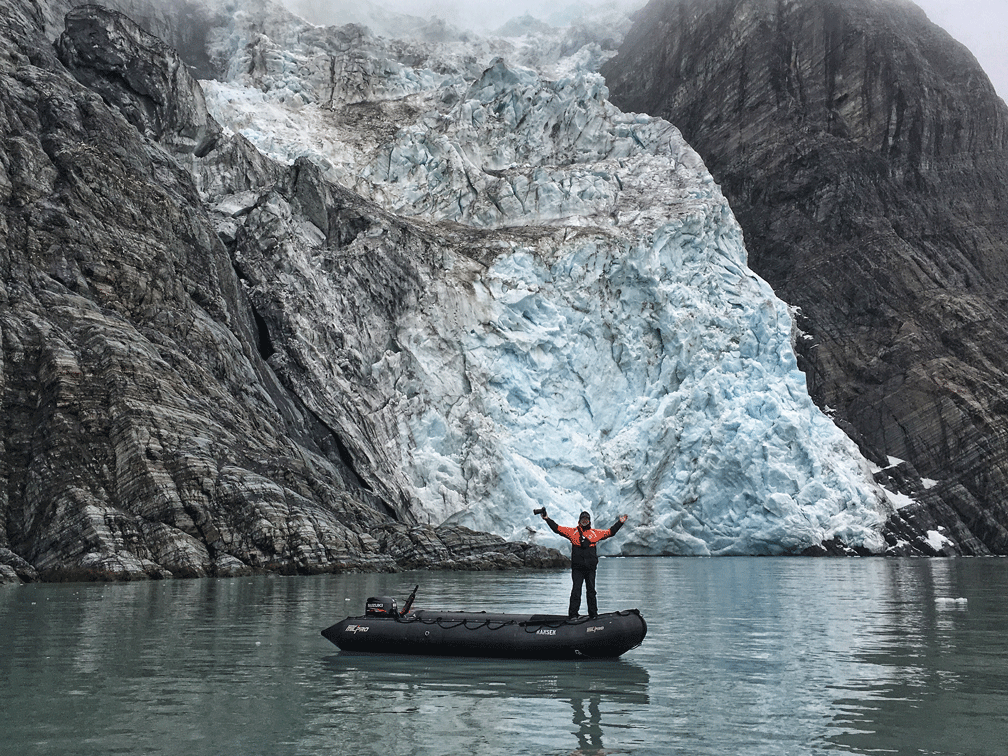 Bertrand Glacier and me!