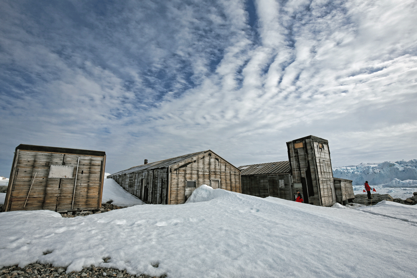 United States Antarctic Service - East Base.