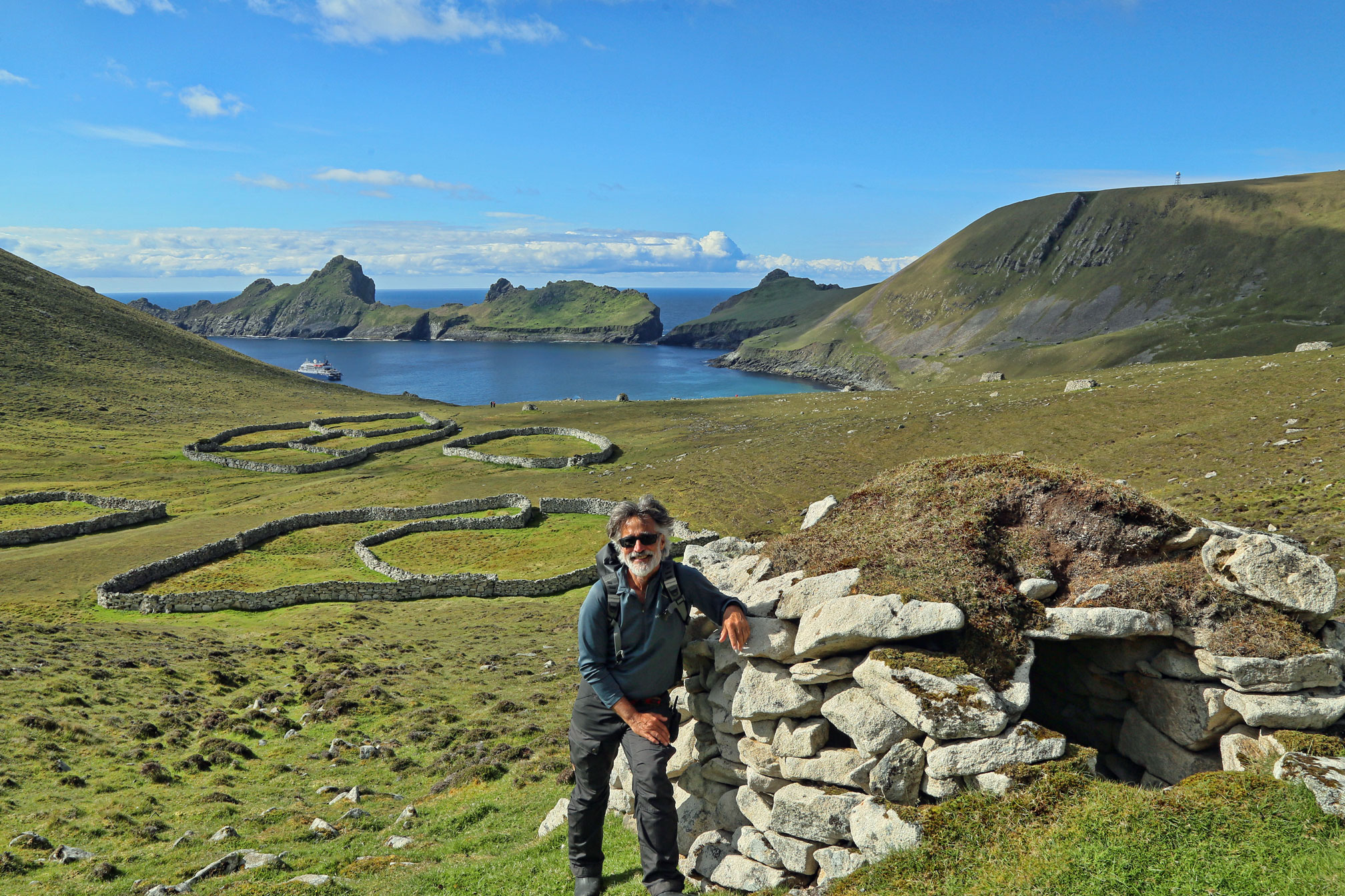 Two thousand year old archaeology at St. Kilda.