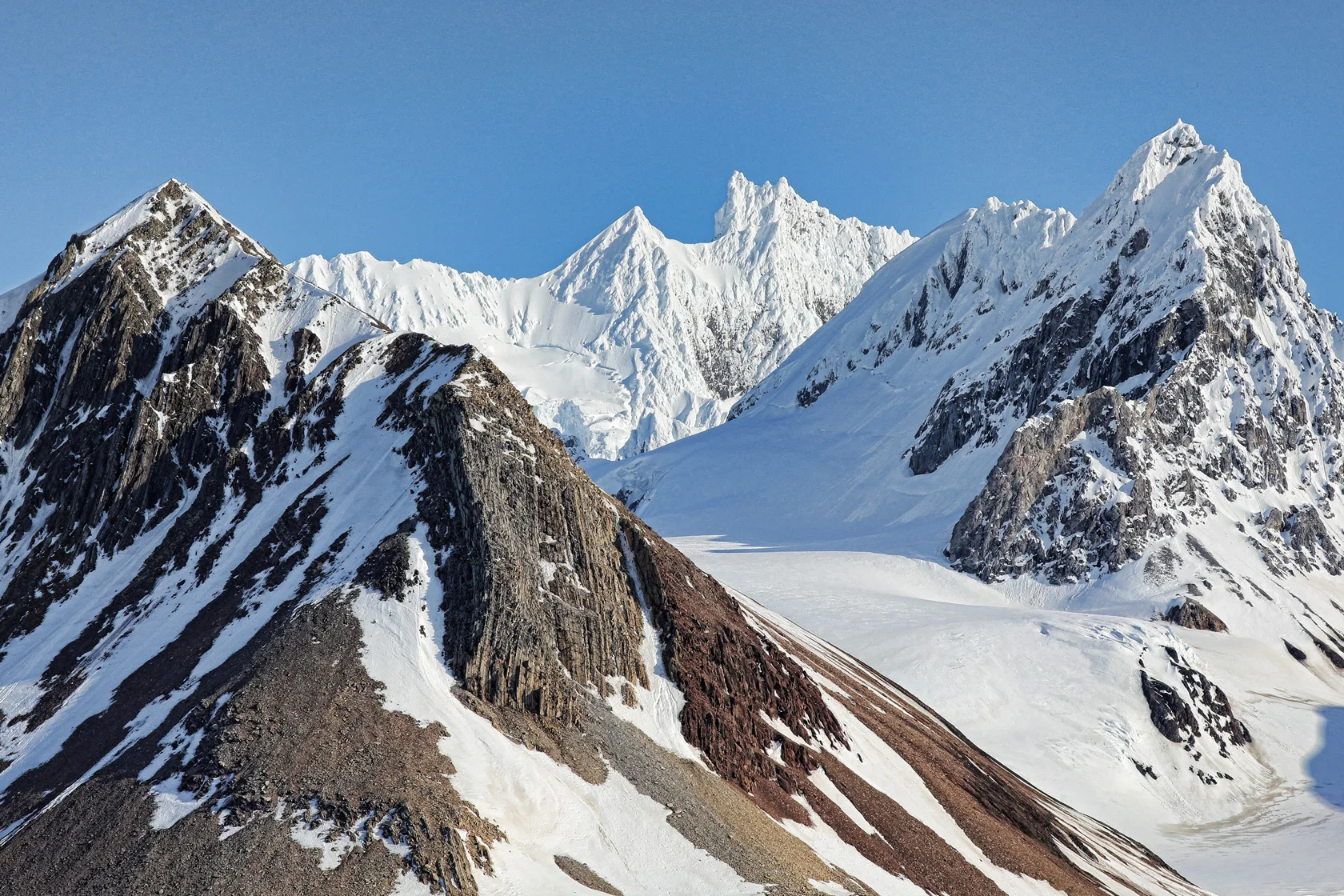 Spectacular alpine geology.