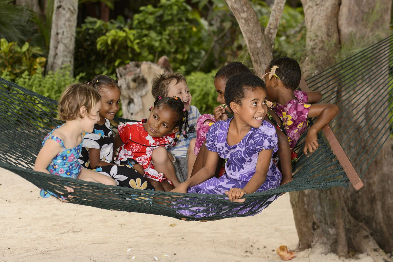 TurtleIsland-Family time-guest children playing with Fijian children.jpg
