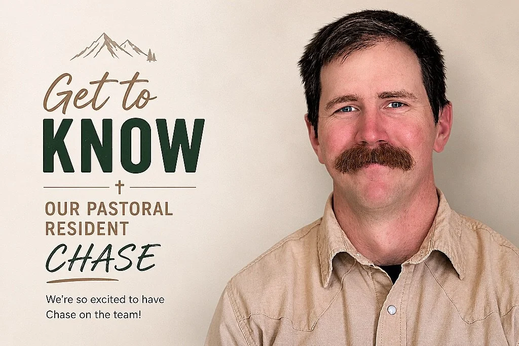 Get to know the Pastoral Resident📖

We&rsquo;re so excited to have Chase Geistfeld serving with us as a 2026 Pastoral Resident, here are a few questions to get to know him better! We hope you&rsquo;ll join us in praying for Chase this year as he lab