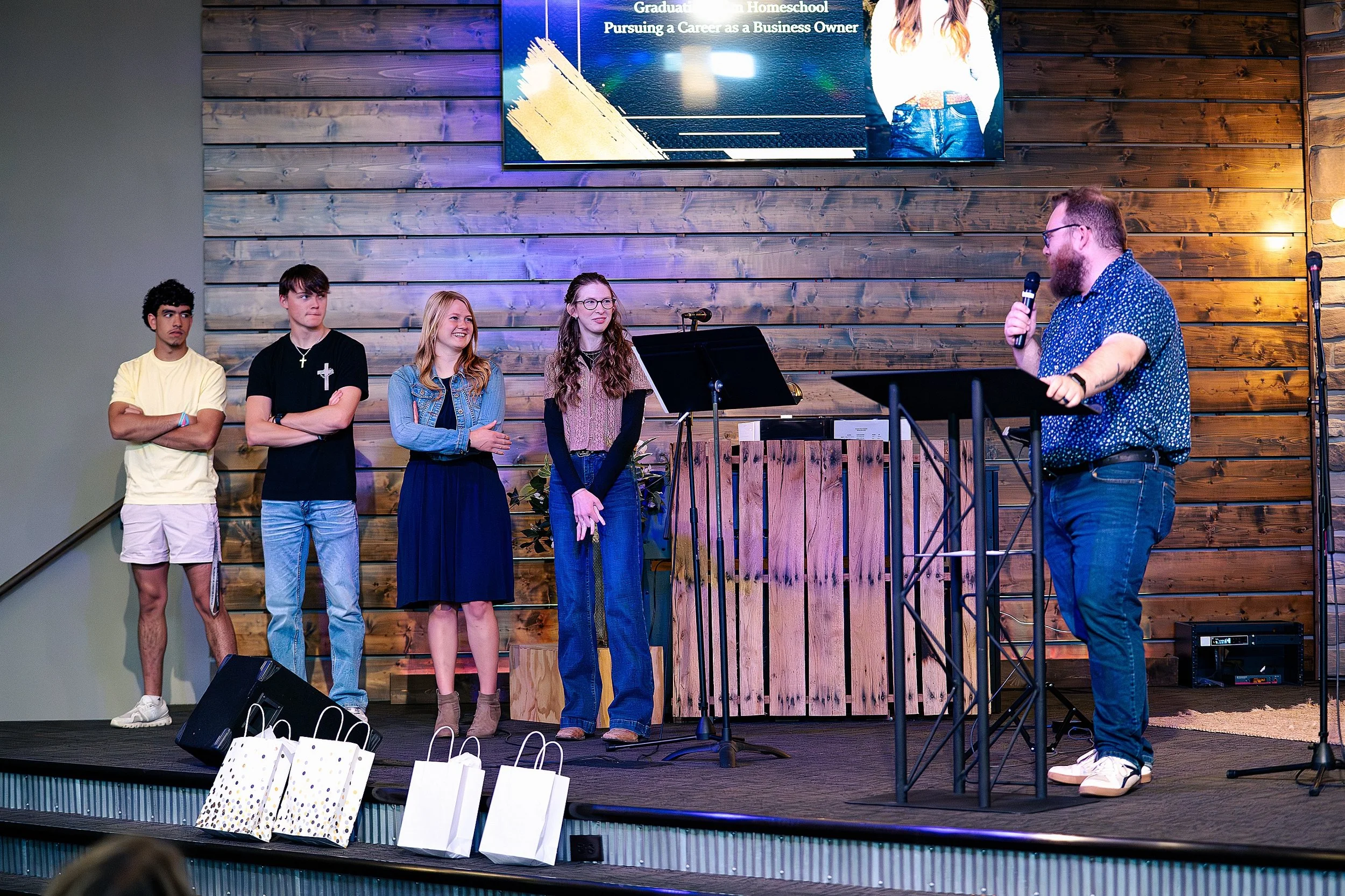 🎓Graduate Sunday🎓

We had a great time recognizing our Church seniors yesterday for Graduate Sunday! What a joy to have students that love the Lord! Congratulations, Graduates!

We&rsquo;ll be praying for you as you pursue your next steps and find 