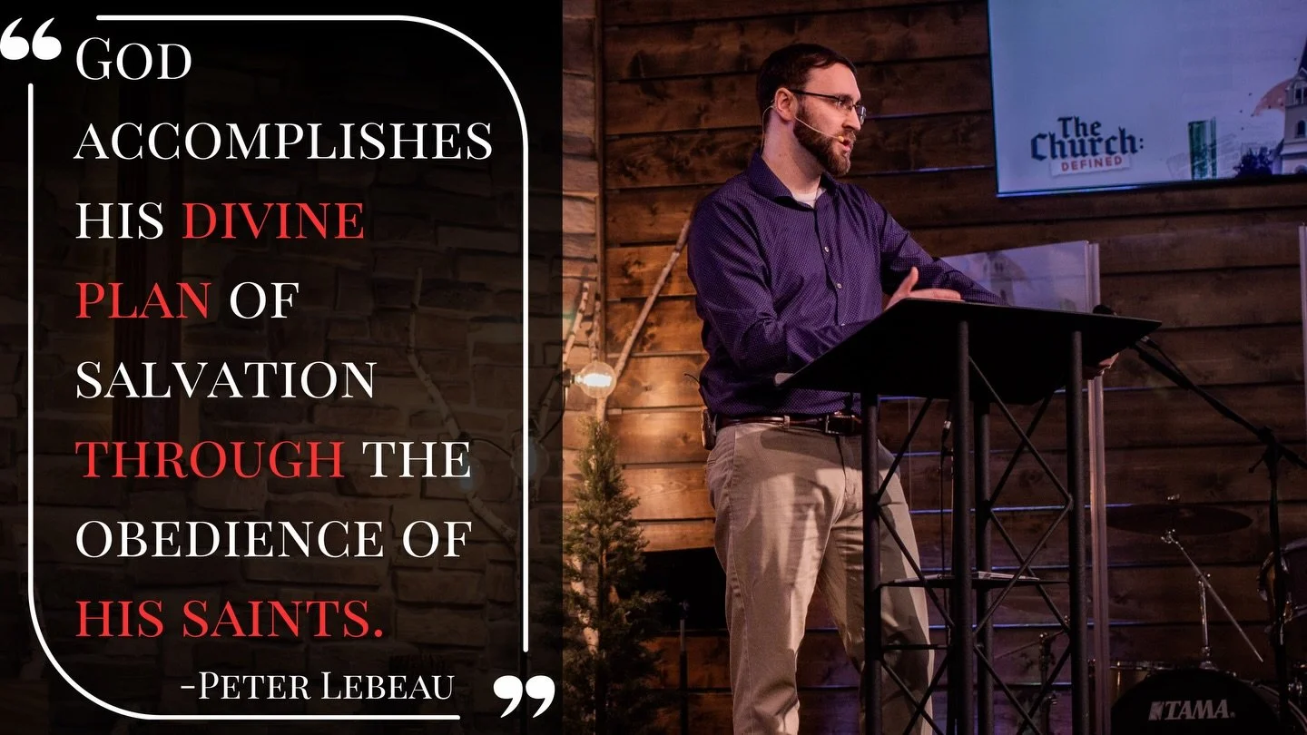 &ldquo;God accomplishes His divine plan of salvation through the obedience of His saints.&rdquo; - Peter LeBeau, SLEFC Elder

God, in His sovereignty, has ordained to use ordinary men and women in His work of salvation throughout the nations. While H
