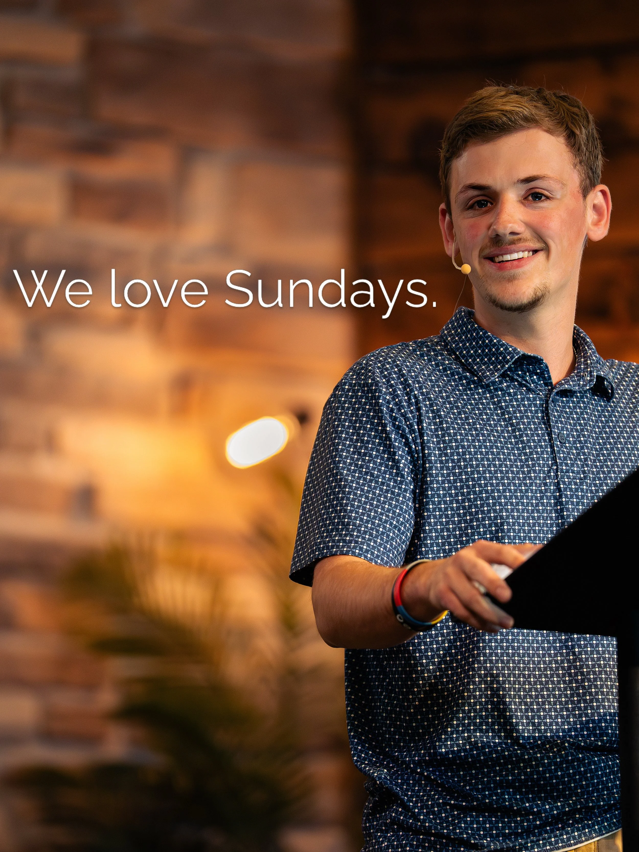 We love Sundays.

Not because of a program or a routine, but because on Sundays God&rsquo;s people gather to worship Christ, encourage one another, and sit under the faithful preaching of His Word, together.

In a world that constantly pulls us apart