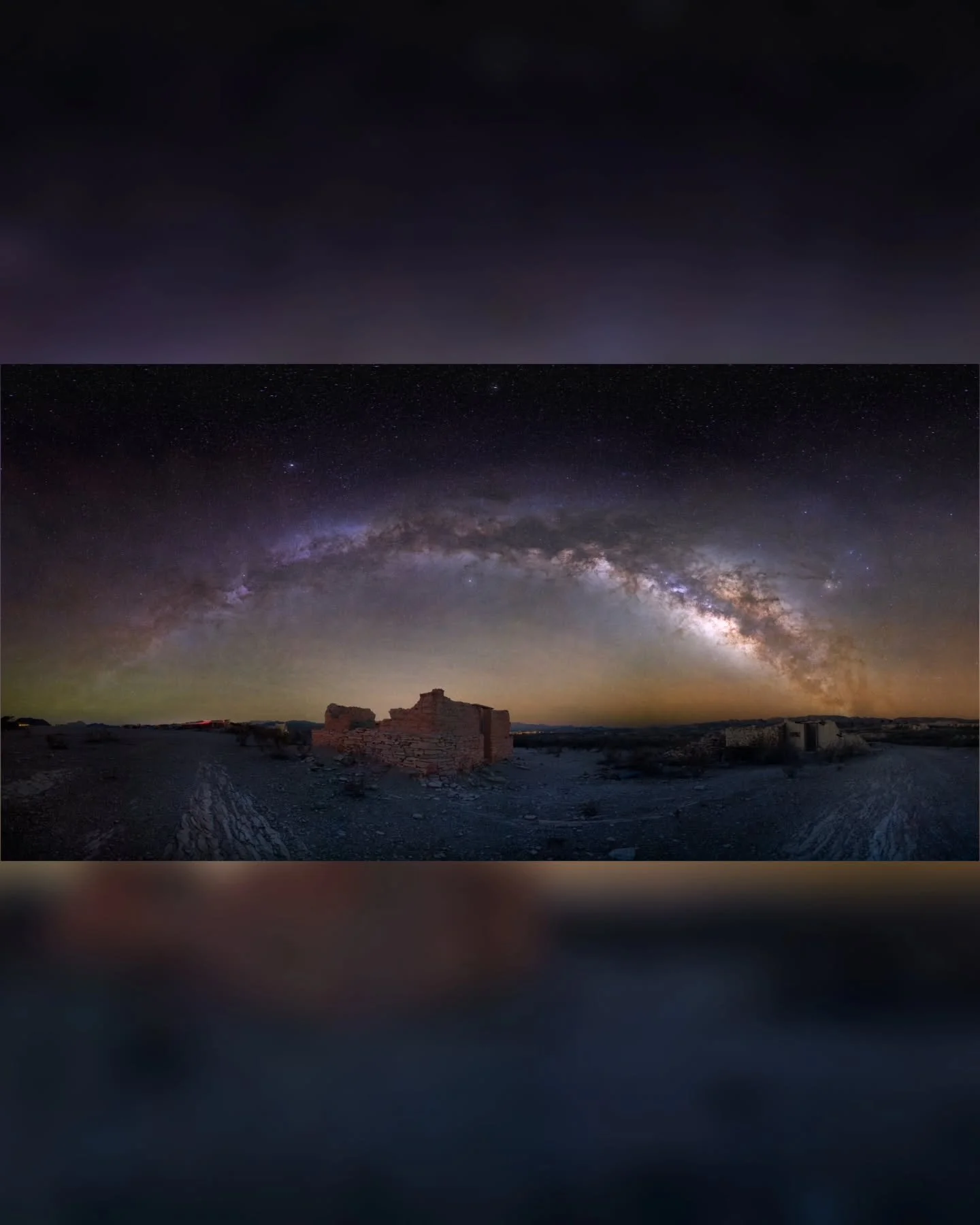 Decided to shoot a pano in the ghost town while I had a timelapse going.  Didn't turn out too bad.  The timelapse did tho 🤣 West Texas has the darkest skies! 😲
#milkyway #sonyalpha #nightscape #nightscaper #night #nightphotography #astro #astrophot