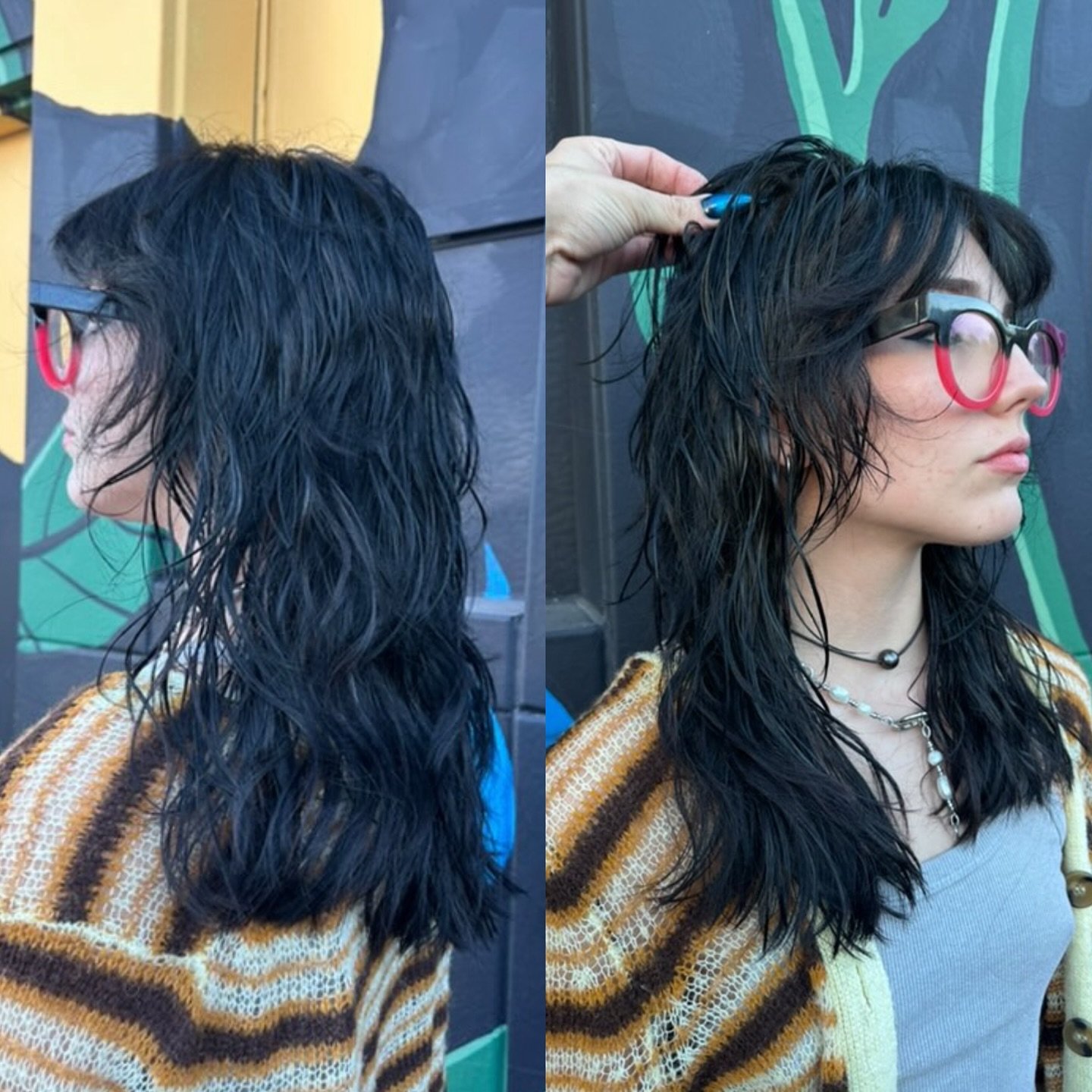 🖤🖤🖤

Shaggy face framing and shape on this cutie by @wyattshairwizardry 

#thehideoutsalonandlounge #weirdiswelcome #EastNashville #nashville #nashvillesalon #evosalon #evostylist #queersalon #nashvillestylist #evopro #evohair #evosalon #diversesa