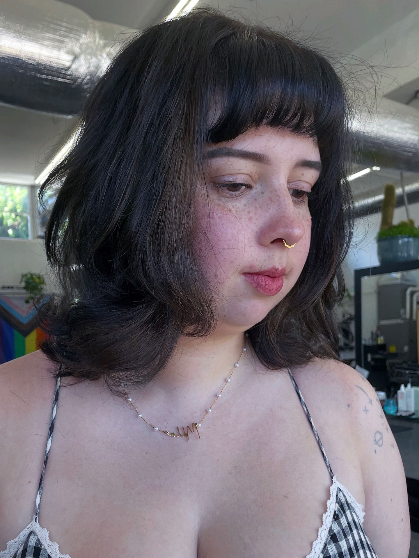 ✨Our apprentice/stylist @rxkenn.styles has absolutely been crushing it&hellip;

🤦&zwj;♀️If you didn&rsquo;t know, don&rsquo;t worry - you will soon enough! This baby shag was eveeerything! 

✂️Cut with @jataifeather and @samvillahair 
Styled using #