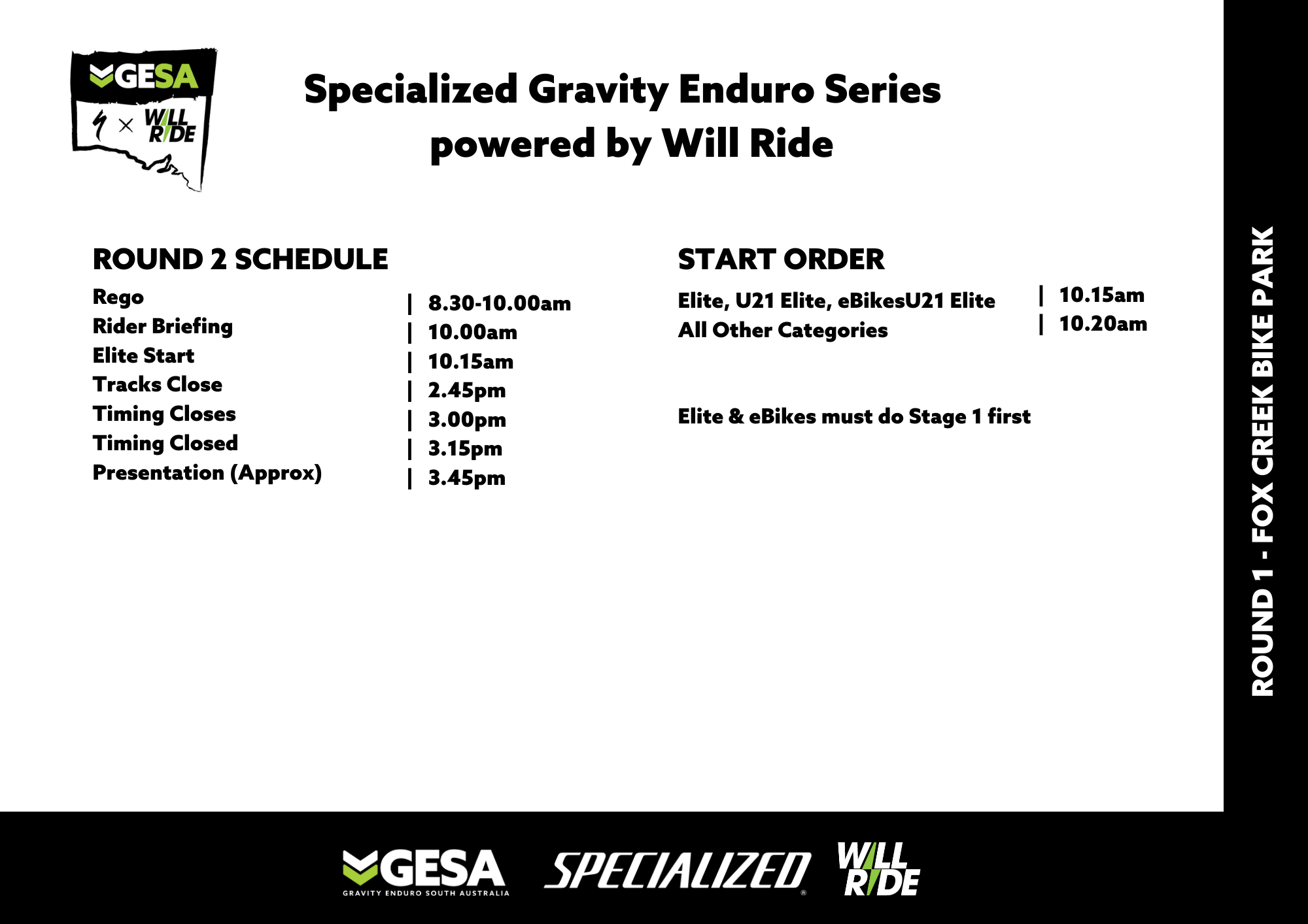 Round 2 Mount Gambier — Gravity Enduro South Australia