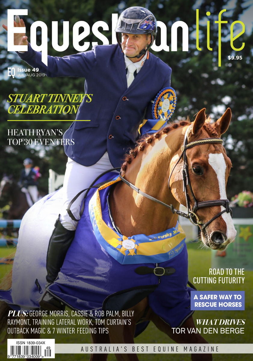 Photo of Stuart Tinney on Celebration doing their lap of honour after winning MI3DE 4* 2019© Michelle Terlato Photography