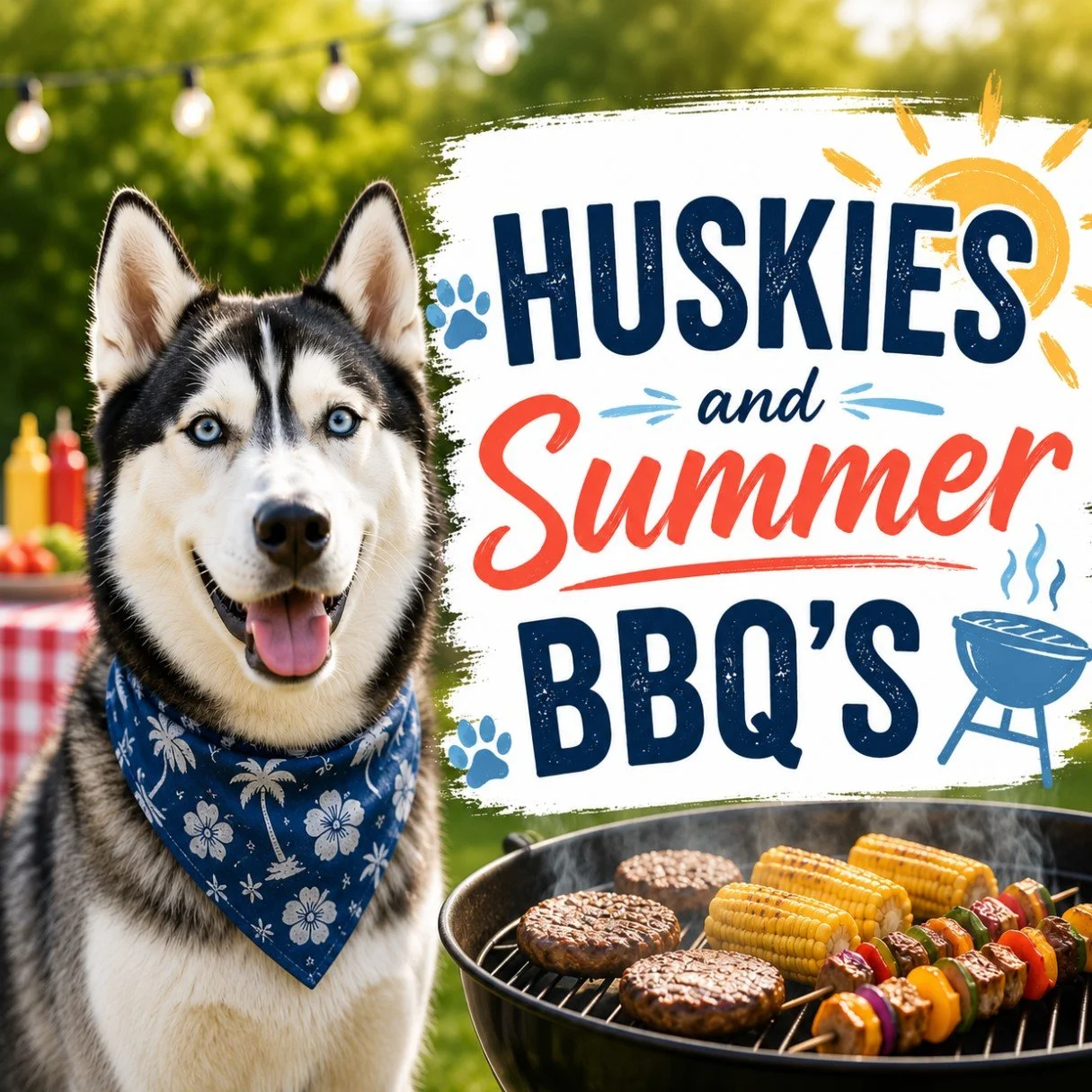 Huskies and Summer BBQ’s