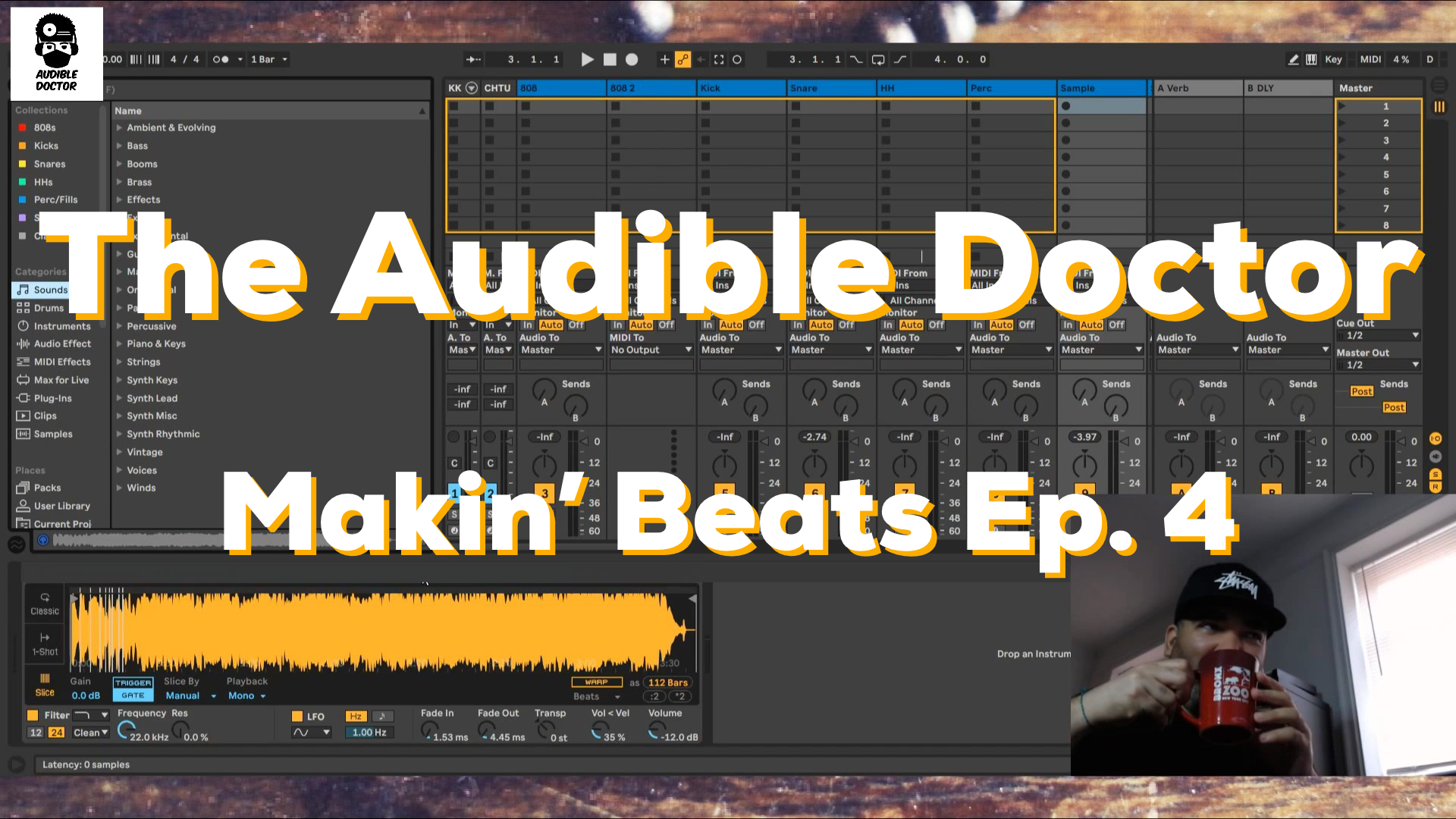 The Audible Doctor - Makin' Beats Ep. 4