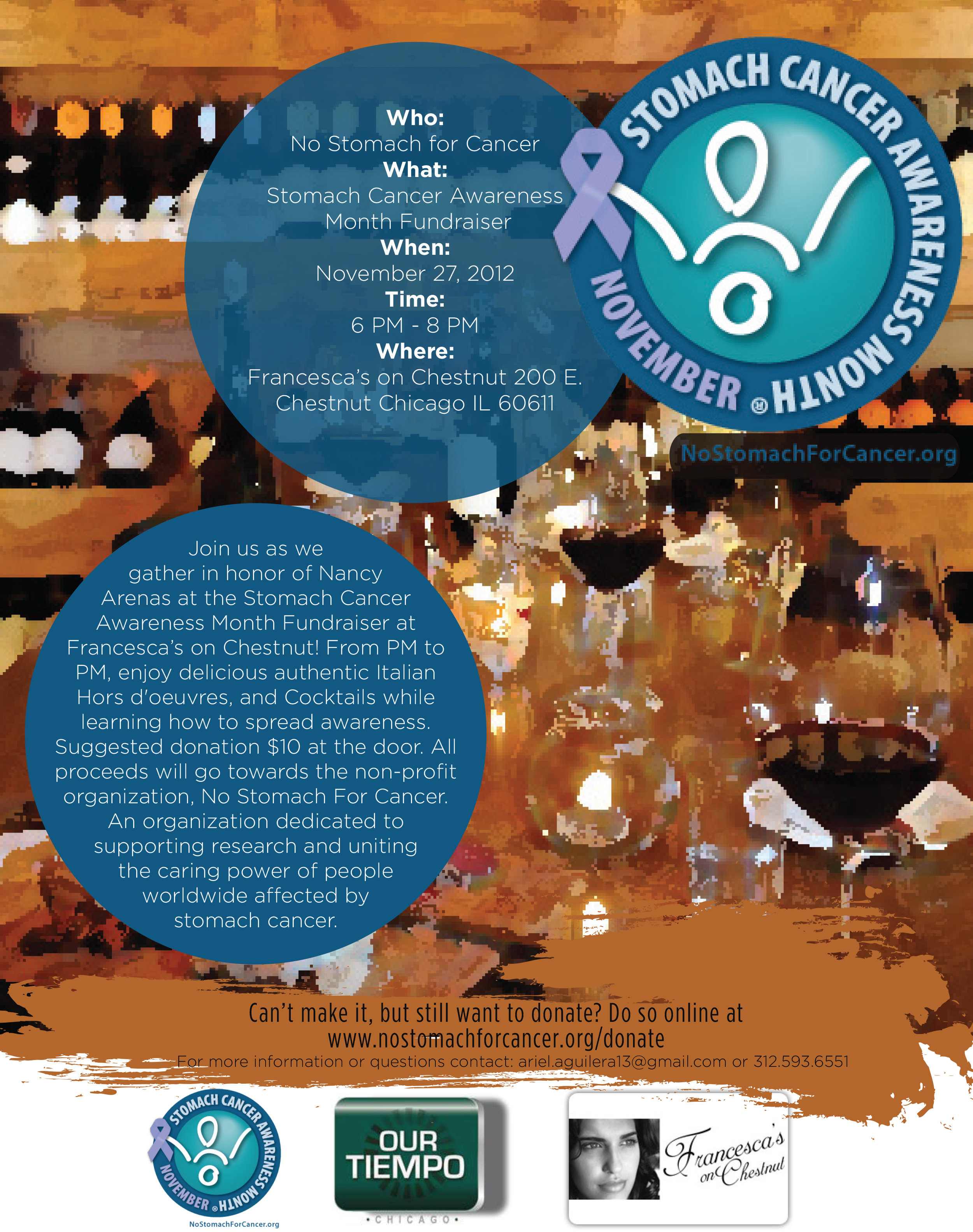  Non-profit organization event promotional poster 