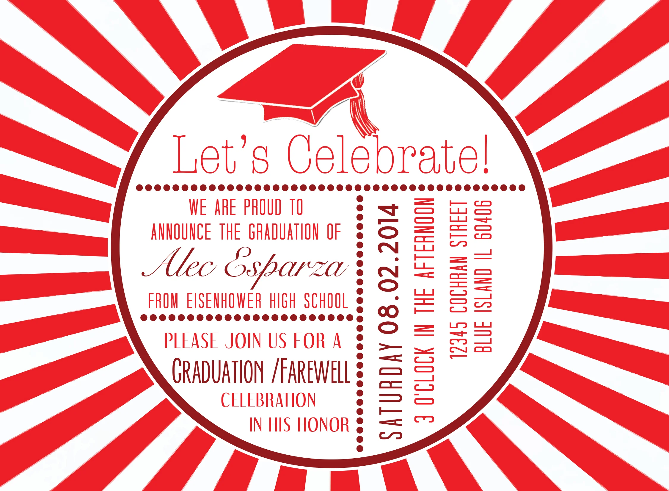  Invitation design and print 