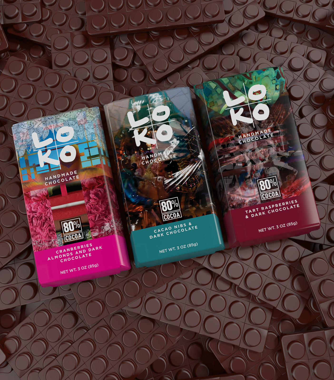 LOKO Handmade Chocolate — Sharpcoat Packaging Design Studio