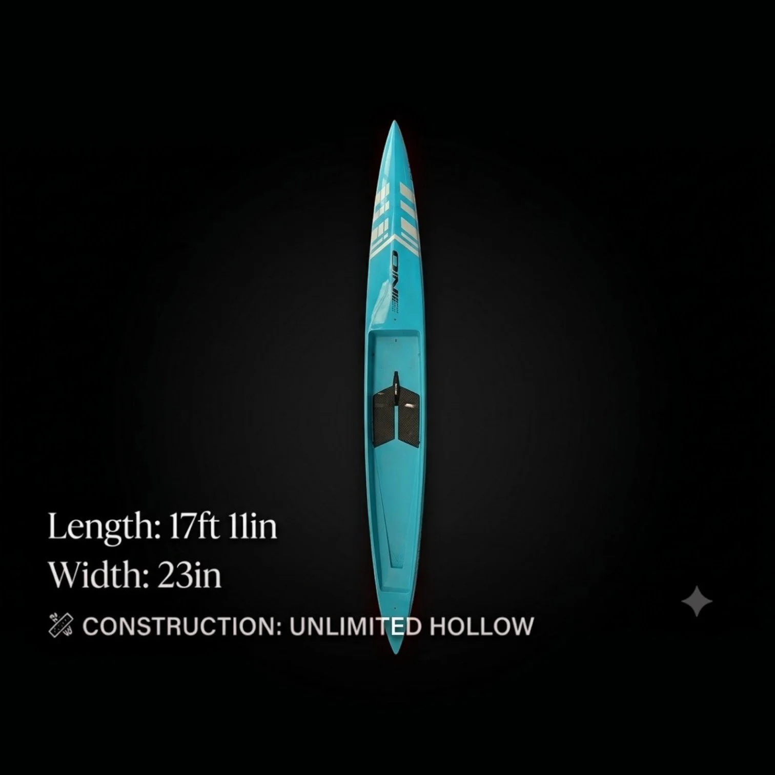 17'11 x 23" Unlimited Hollow