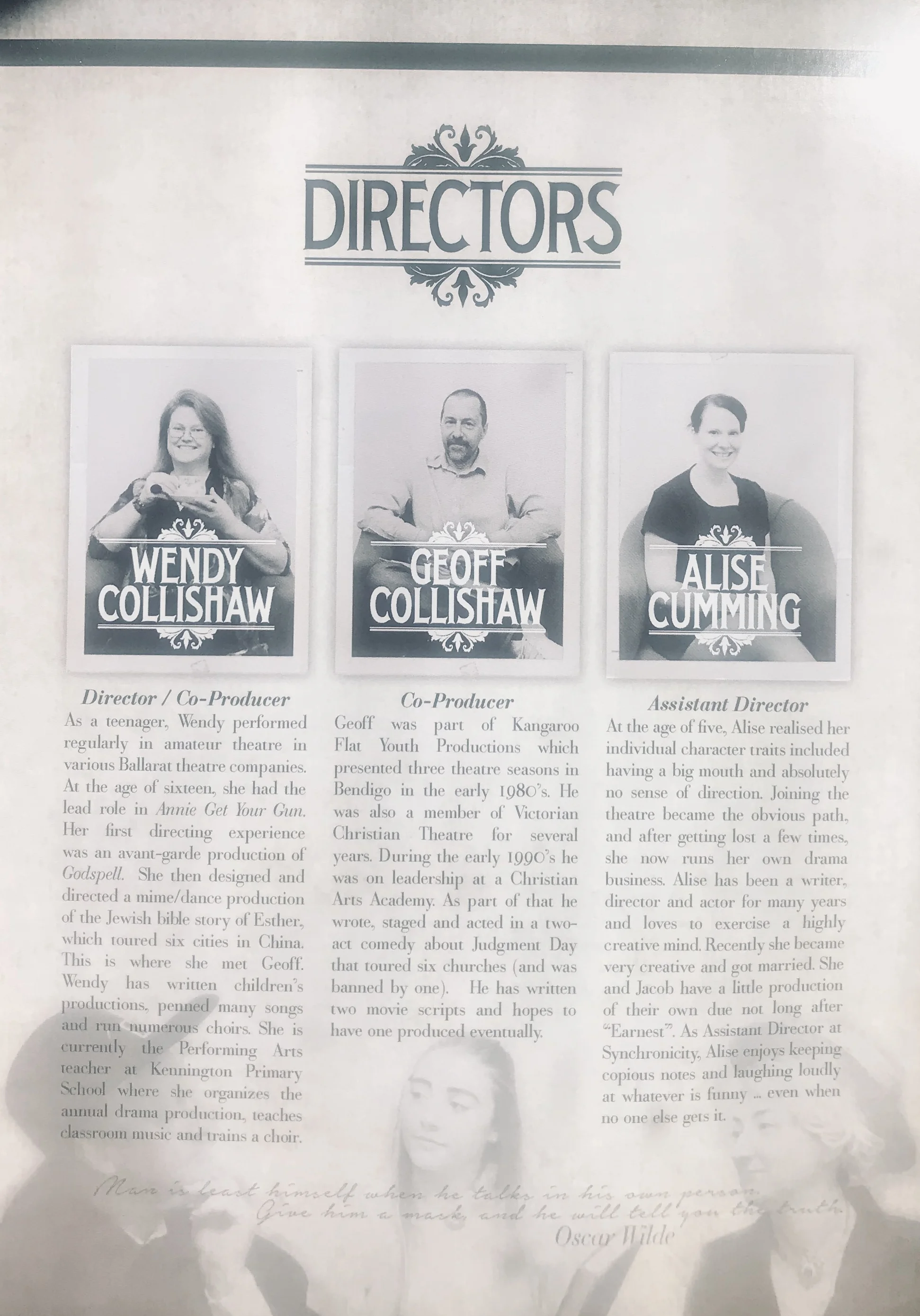 Program Page - Directors