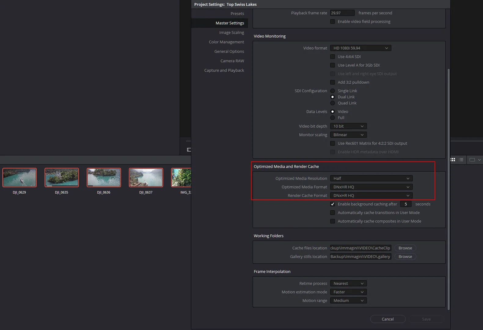 3 Simple Methods To Make Davinci Resolve 16 Playback Faster 4k Footage Mixyourshot Photography
