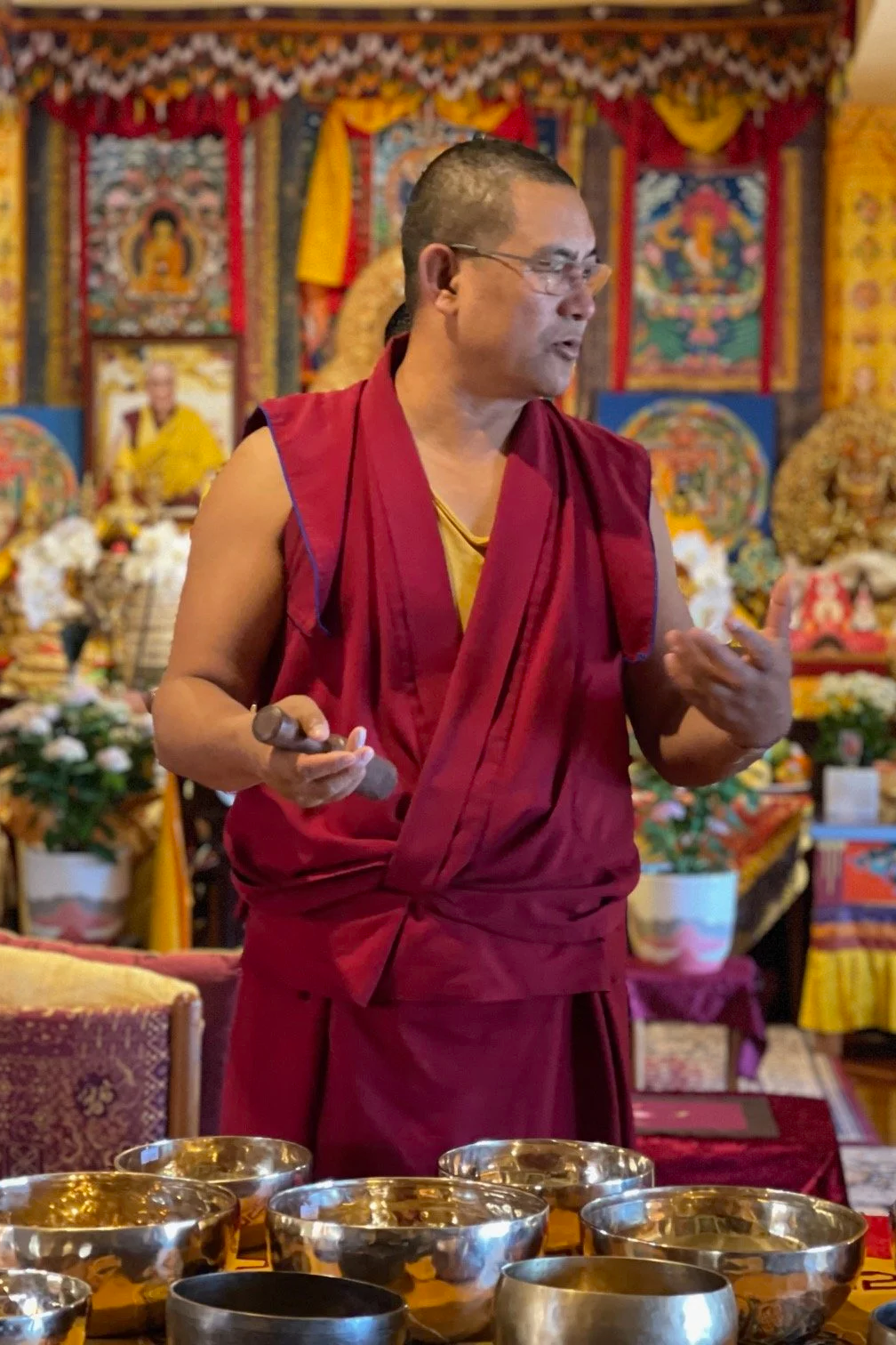 Meditation and Sound Bath with Lama Tender 