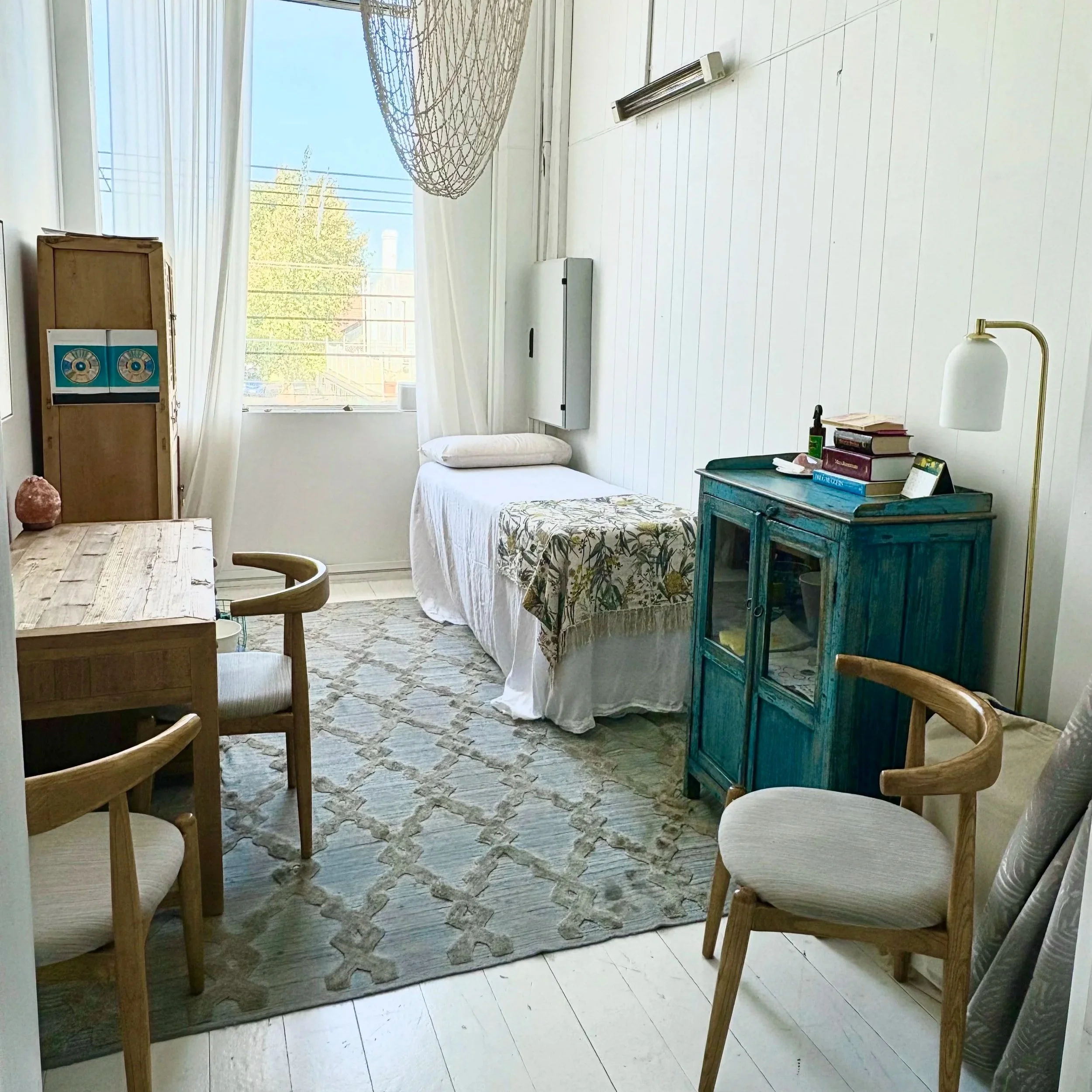 Calm and welcoming treatment room in Thornbury