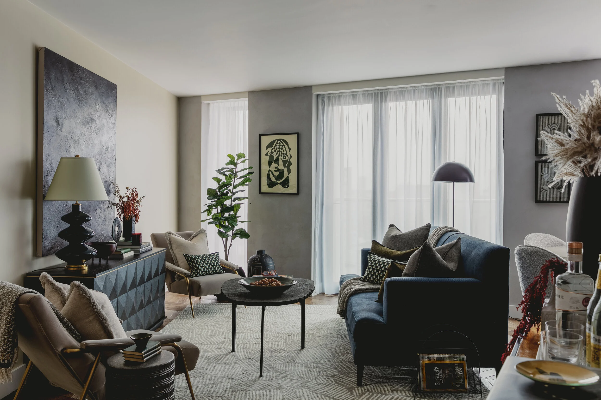Dressing Hexagon Apartments the BoxNine7 Way