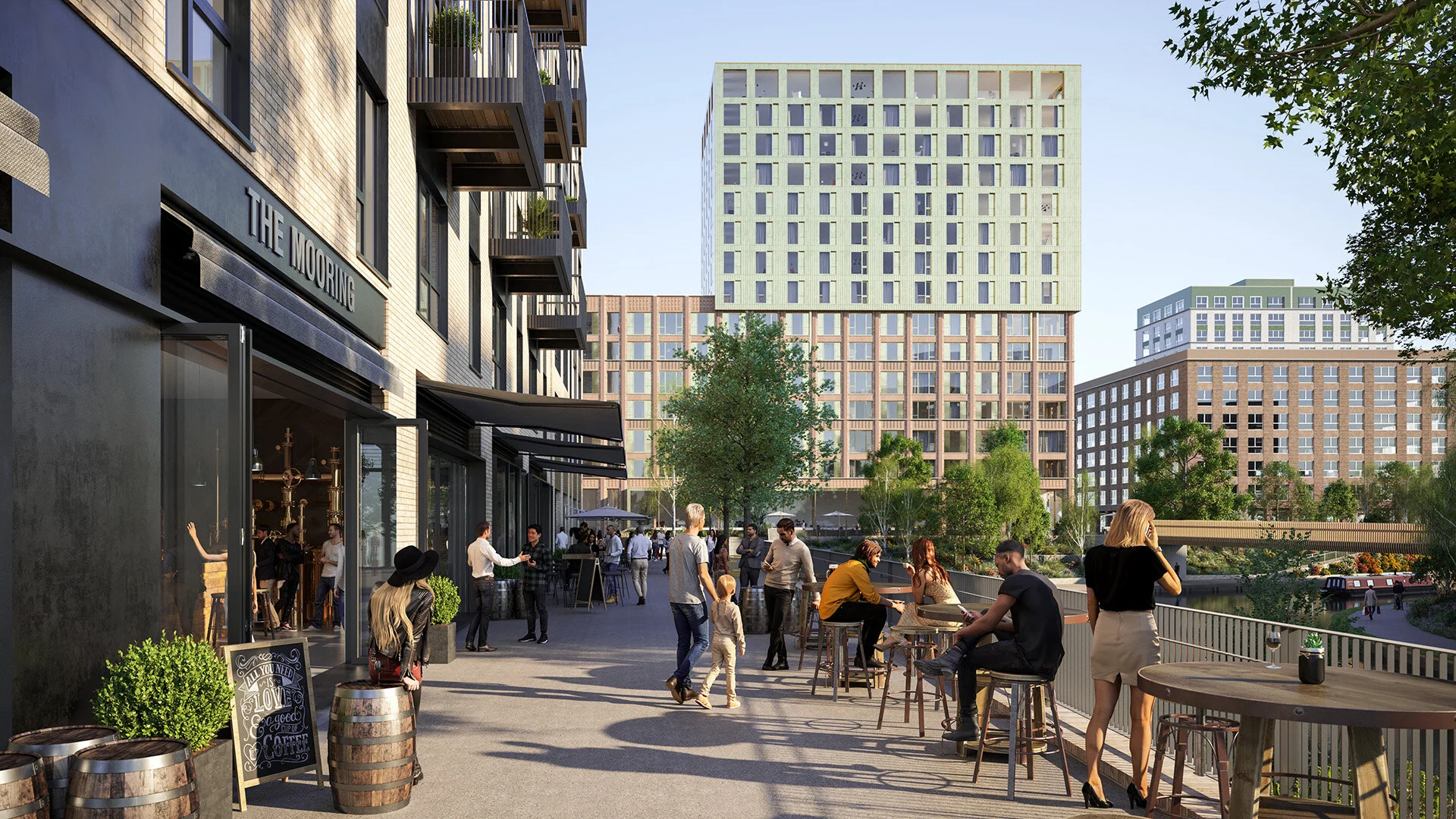 Greenford Quay Unveiled: Over 2000 BTR Homes Designed to Reduce Carbon Footprint