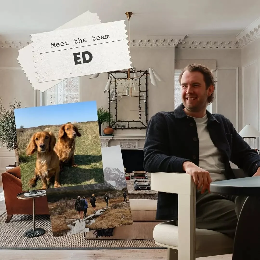 Say hello to the brilliant mind behind @a.london.interiors' 36 &amp; 37 Hertford Street Residences, Ed Bishop 🤩🌟

Ed is a key part of the A.LONDON design team, and his eye for timeless interiors and love of considered detail brings an incredible fi