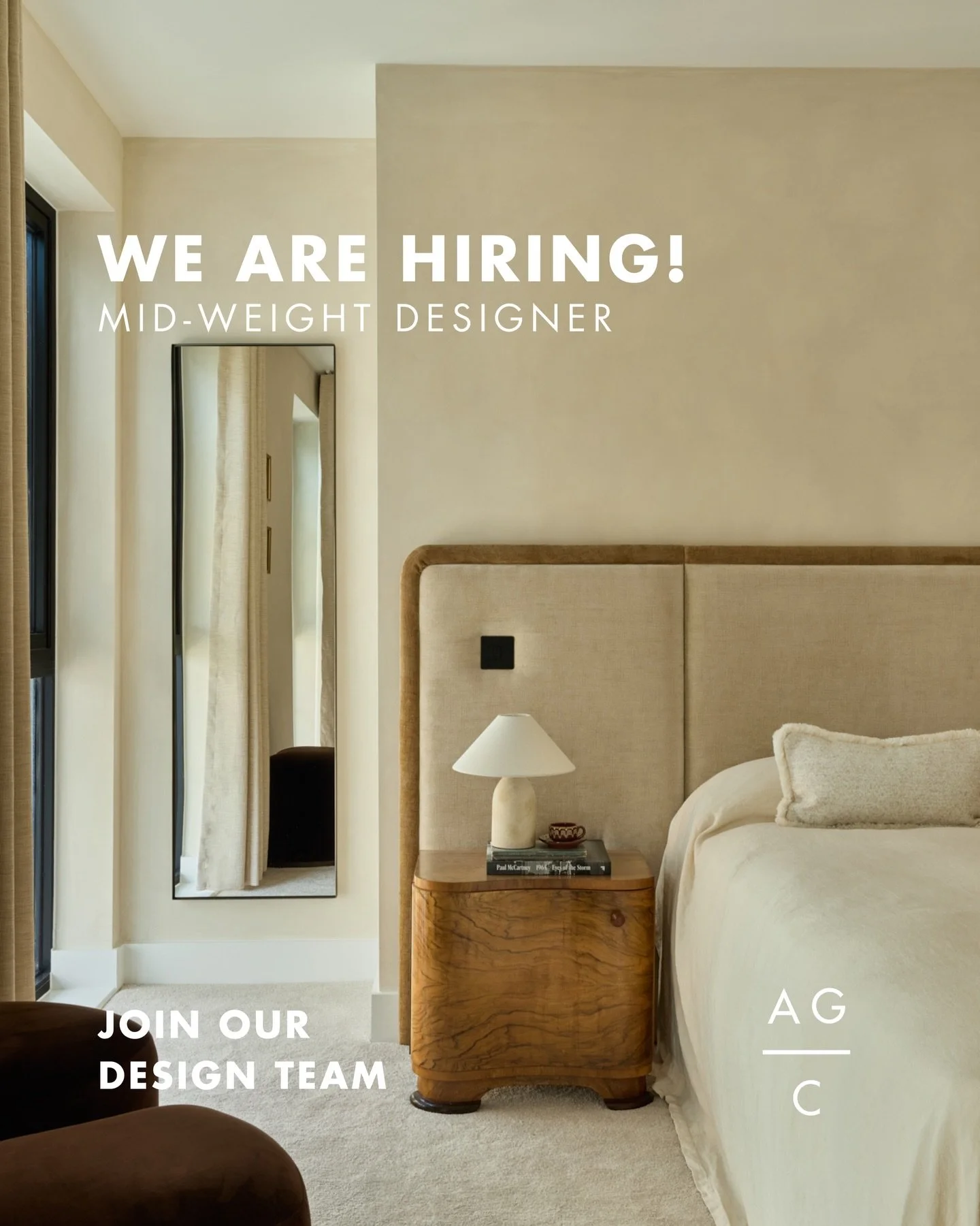 Ready to take the next step in your design career?

We&rsquo;re looking for a Mid-Weight FF&amp;E Interior Designer to join our team, working across a range of small to mid-scale projects while supporting on larger, signature schemes.

If you enjoy t