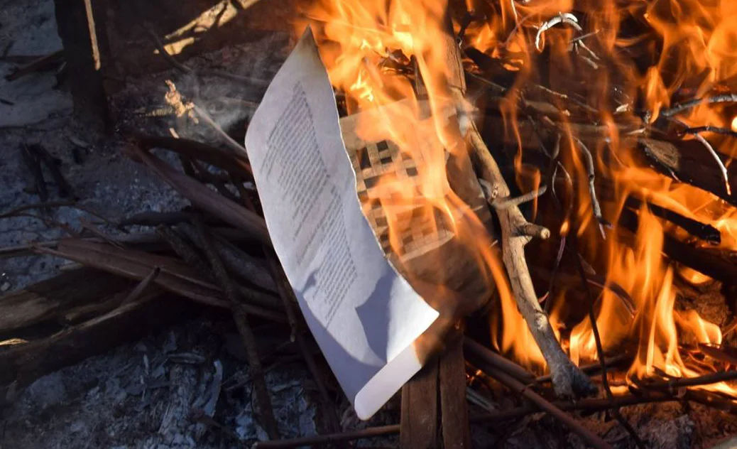 My friends once took one of my puzzles camping and they hated 8-down so much they burnt it