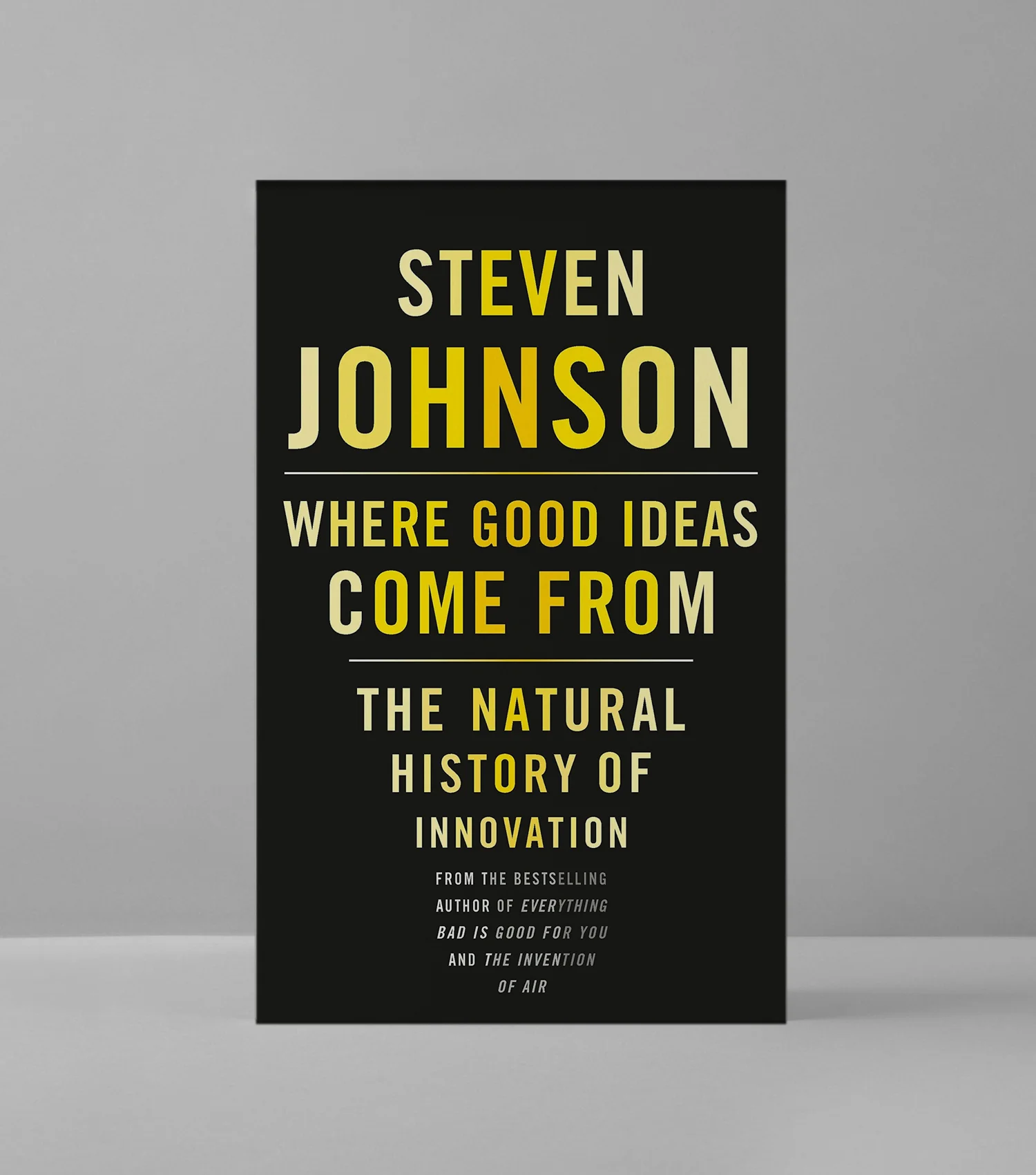 Where good ideas come from