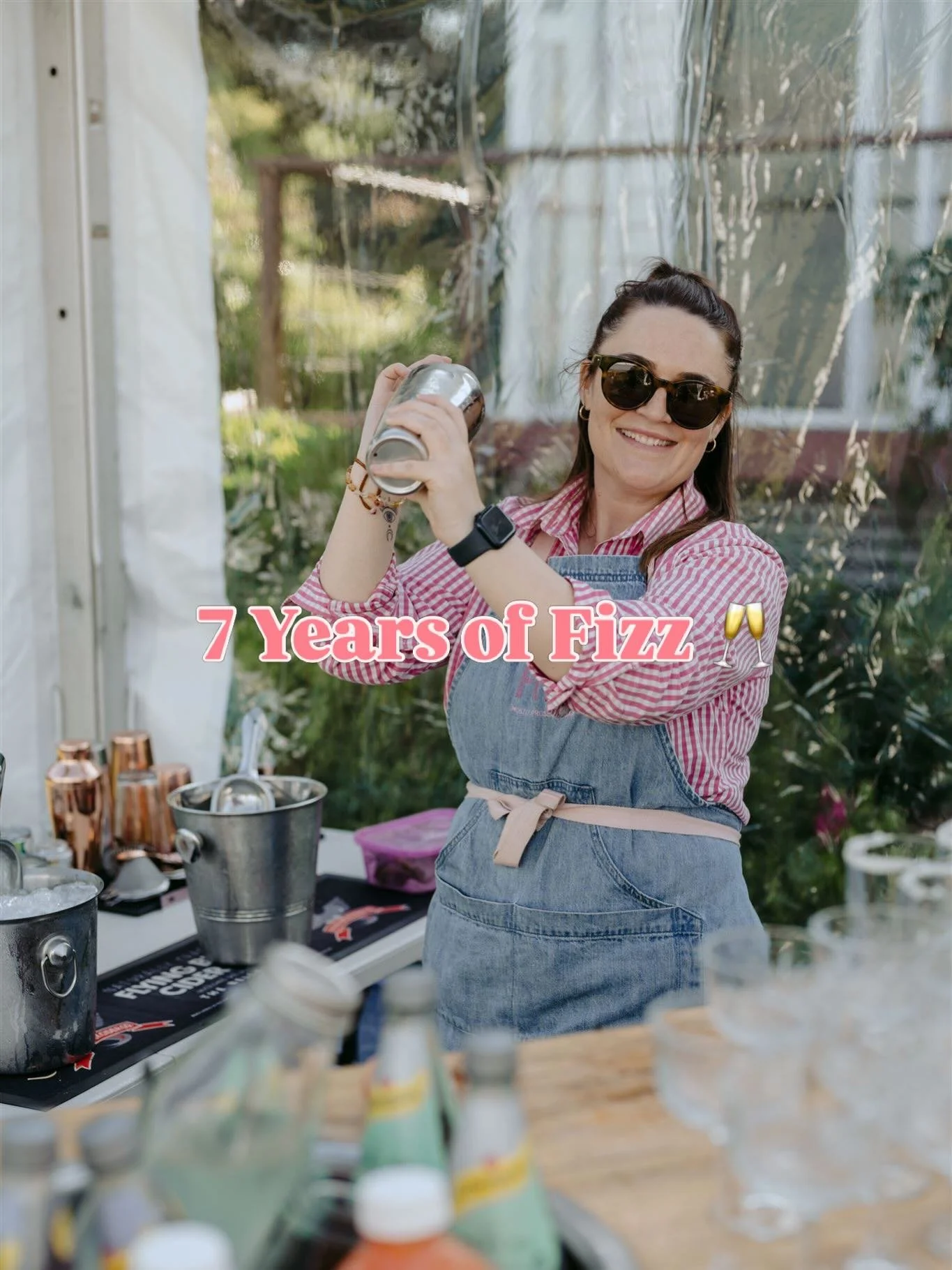 7 Years of Shaking, Mixing , Serving and Growing🍸Hard to believe we launched all those years ago with a dream of being able to do this full time 🤍 Being able to do what I love for a living is a dream come true 🥰 Shoutout to everyone that has worke
