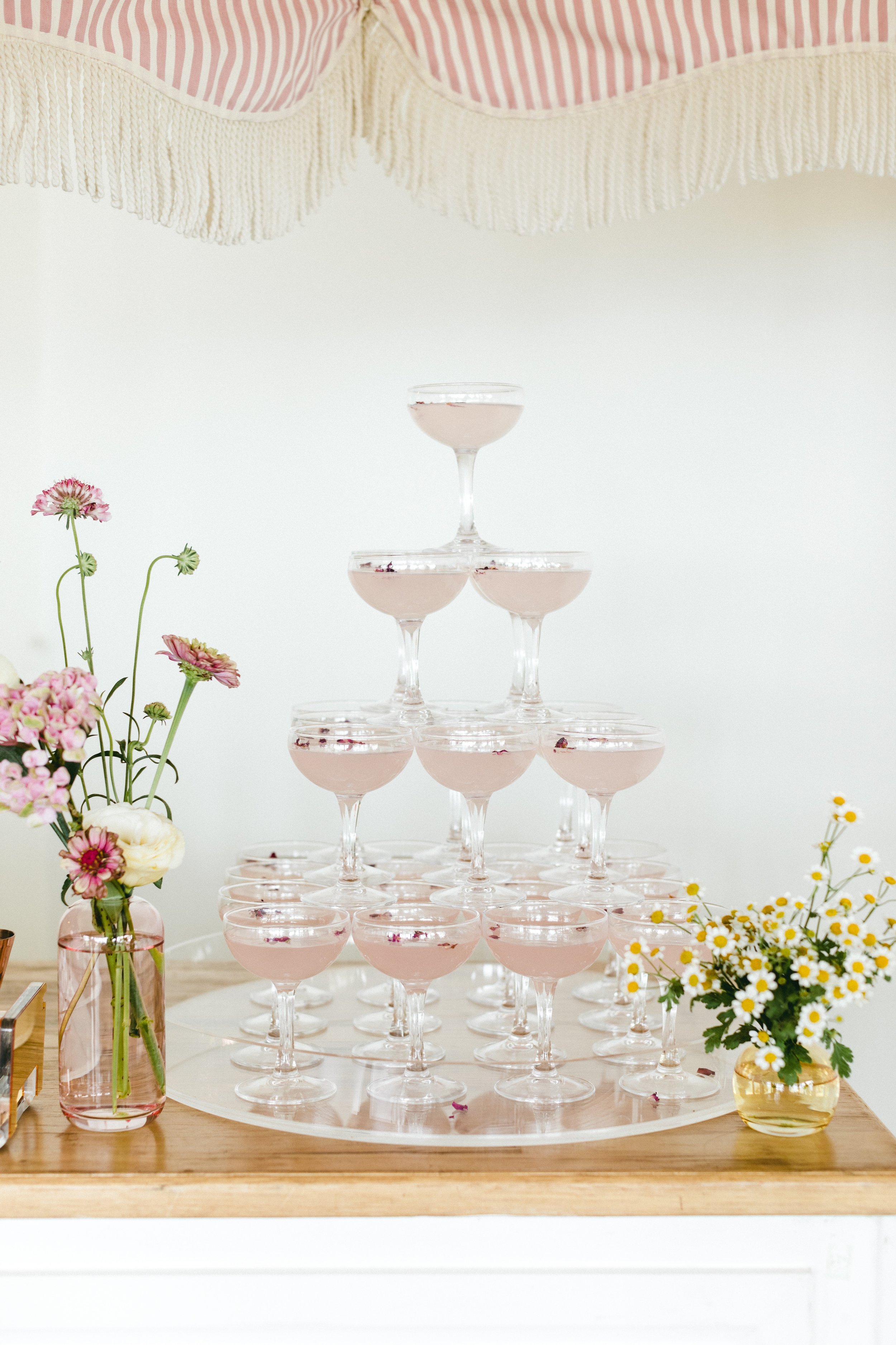 Champagne Tower Hire - Lavishly Serve Your Fizz!
