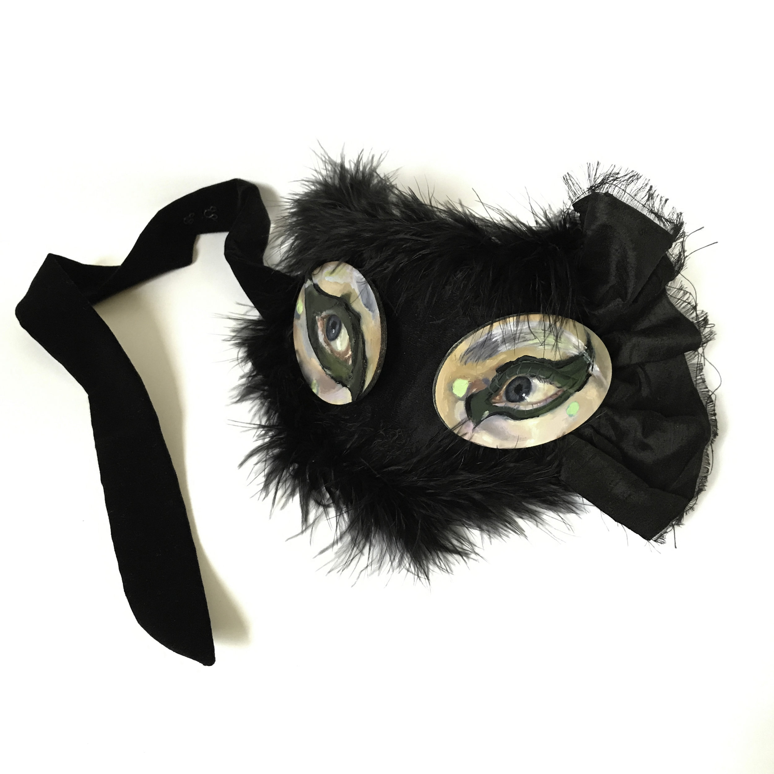  'Goth Visard Mask,' 2018