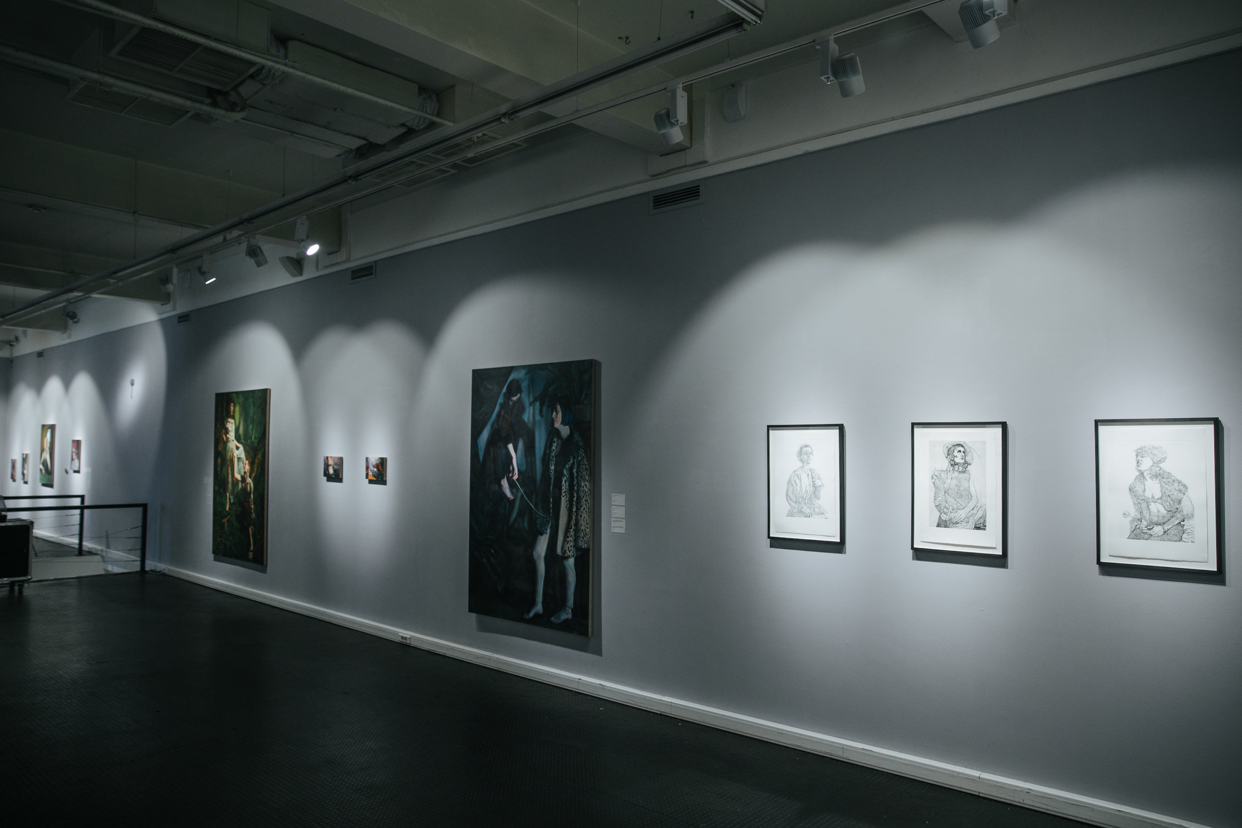 Installation View, 'Mythologies and Metamorphoses, Triumph Gallery, Moscow