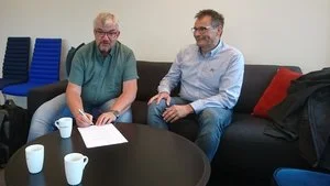 Steinkjer Regnskap vokser. Karl Jørgen Aanerud blir ny medarbeider fra høsten.